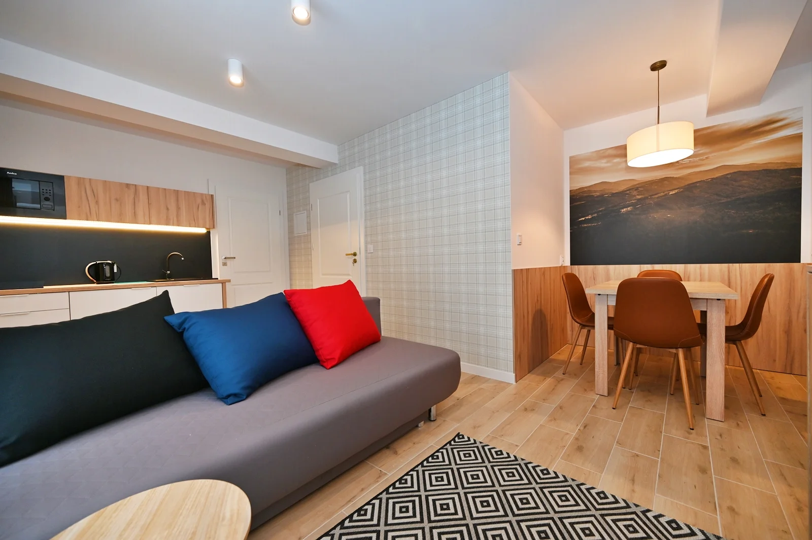 Moderní apartmány v polských Beskydech: snídaně, sauna i turistika