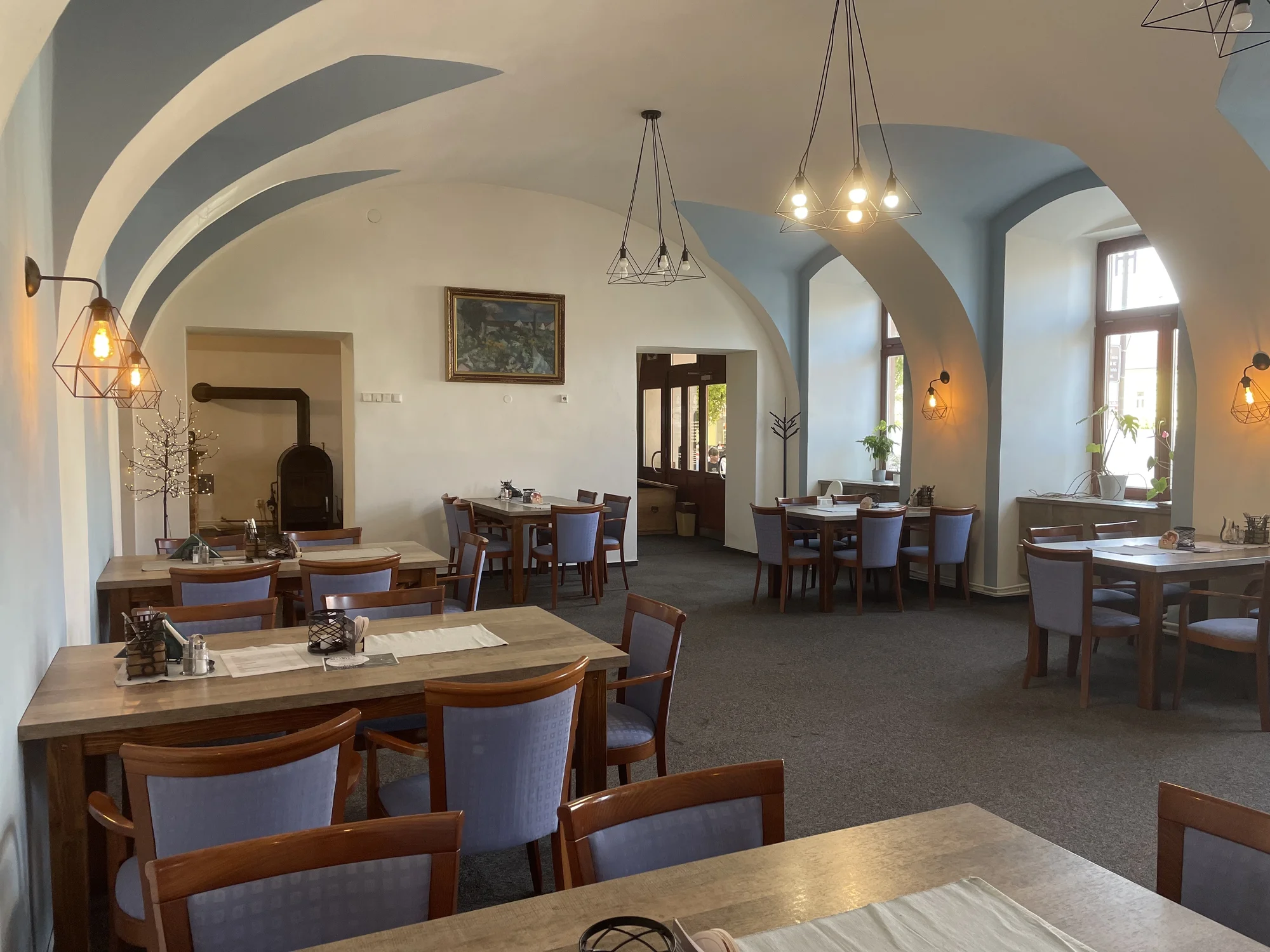 Masové prkno v restaurantu Beránek: steaky z kotlety i krkovice, pečená žebra i kuřecí paličky