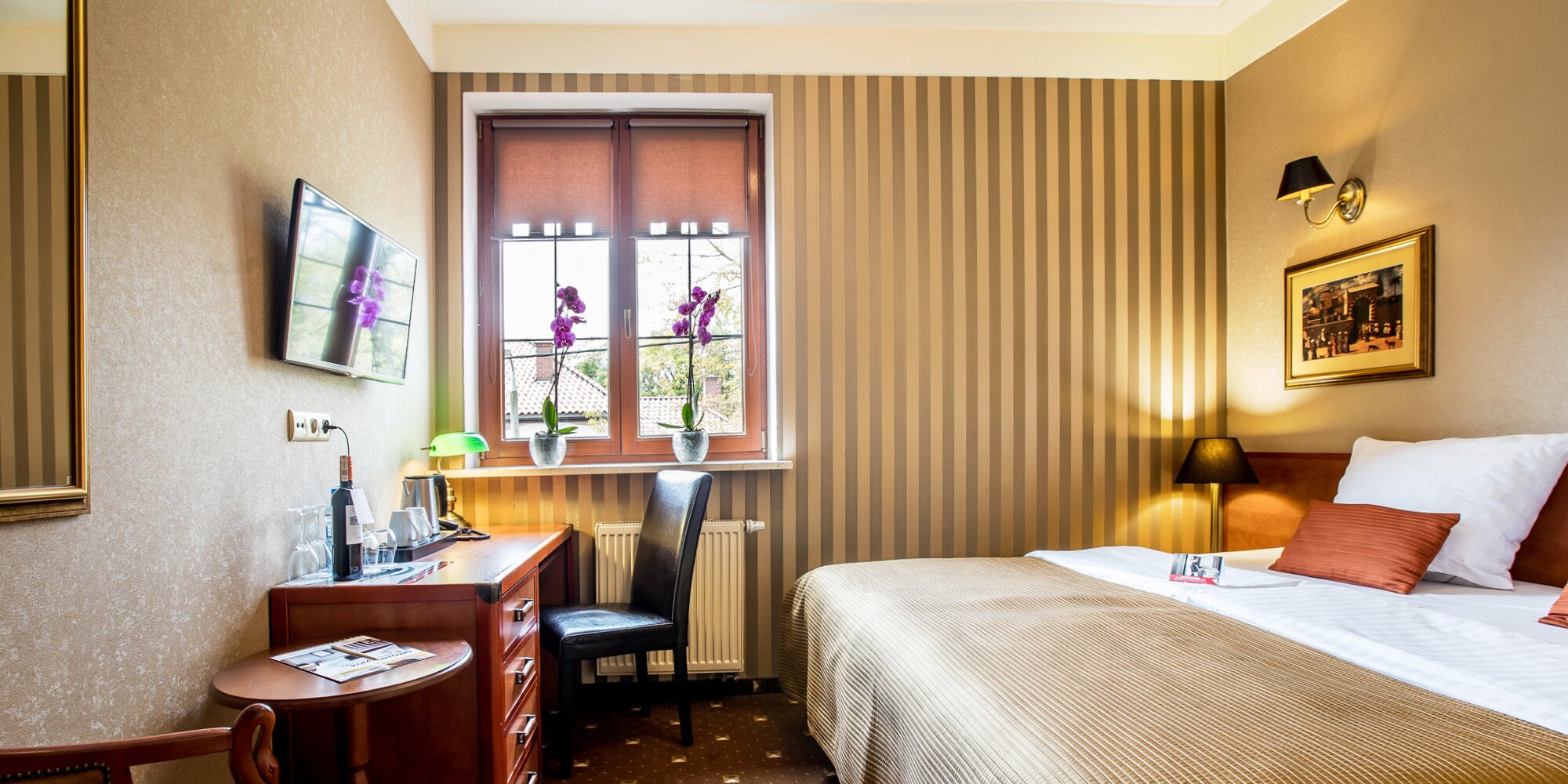 3* hotel u parku Chorzów: snídaně i wellness