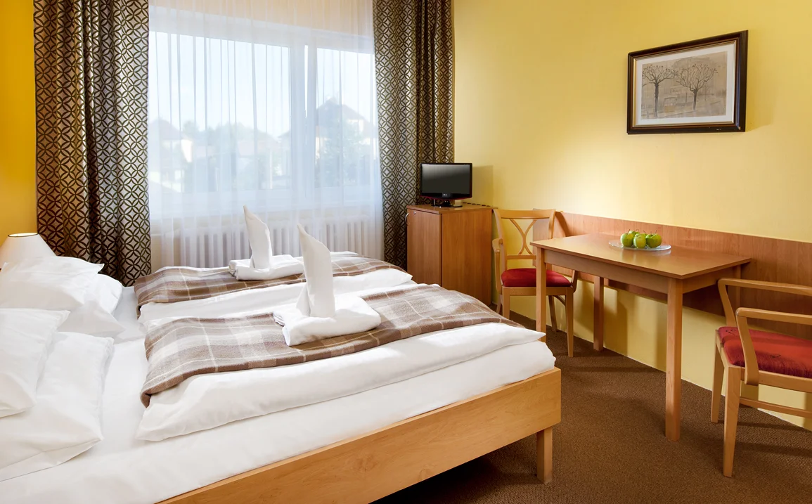 3* penzion ve Františkových lázních: snídaně, láhev vína i wellness procedury