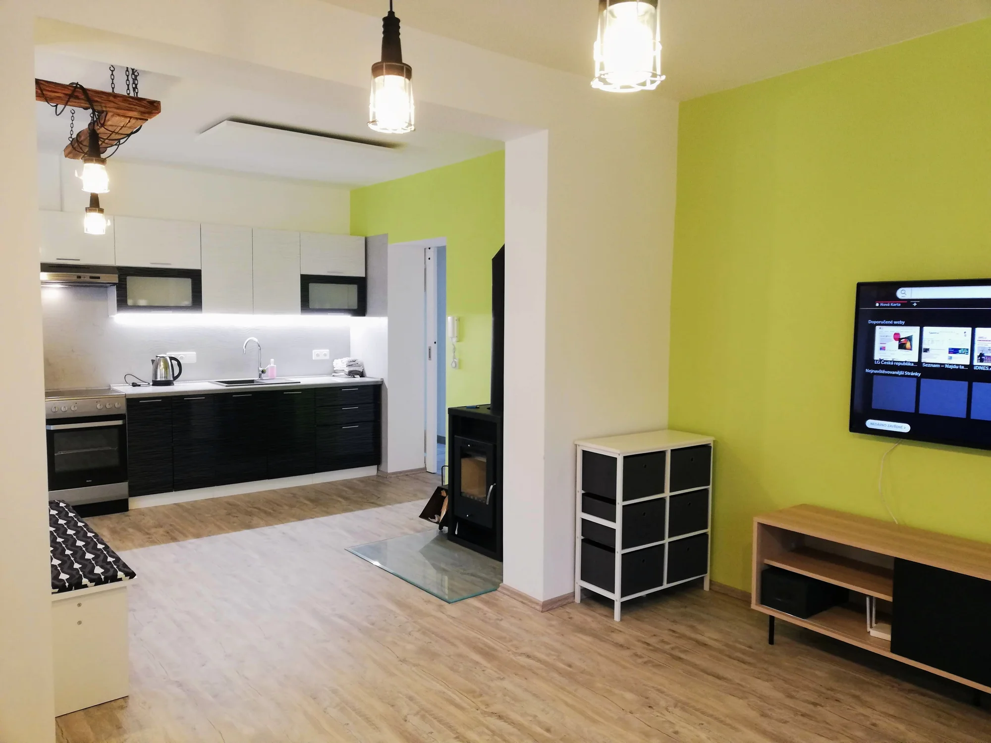Moderní a prostorné apartmány v CHKO Železné hory pro pár i rodinu