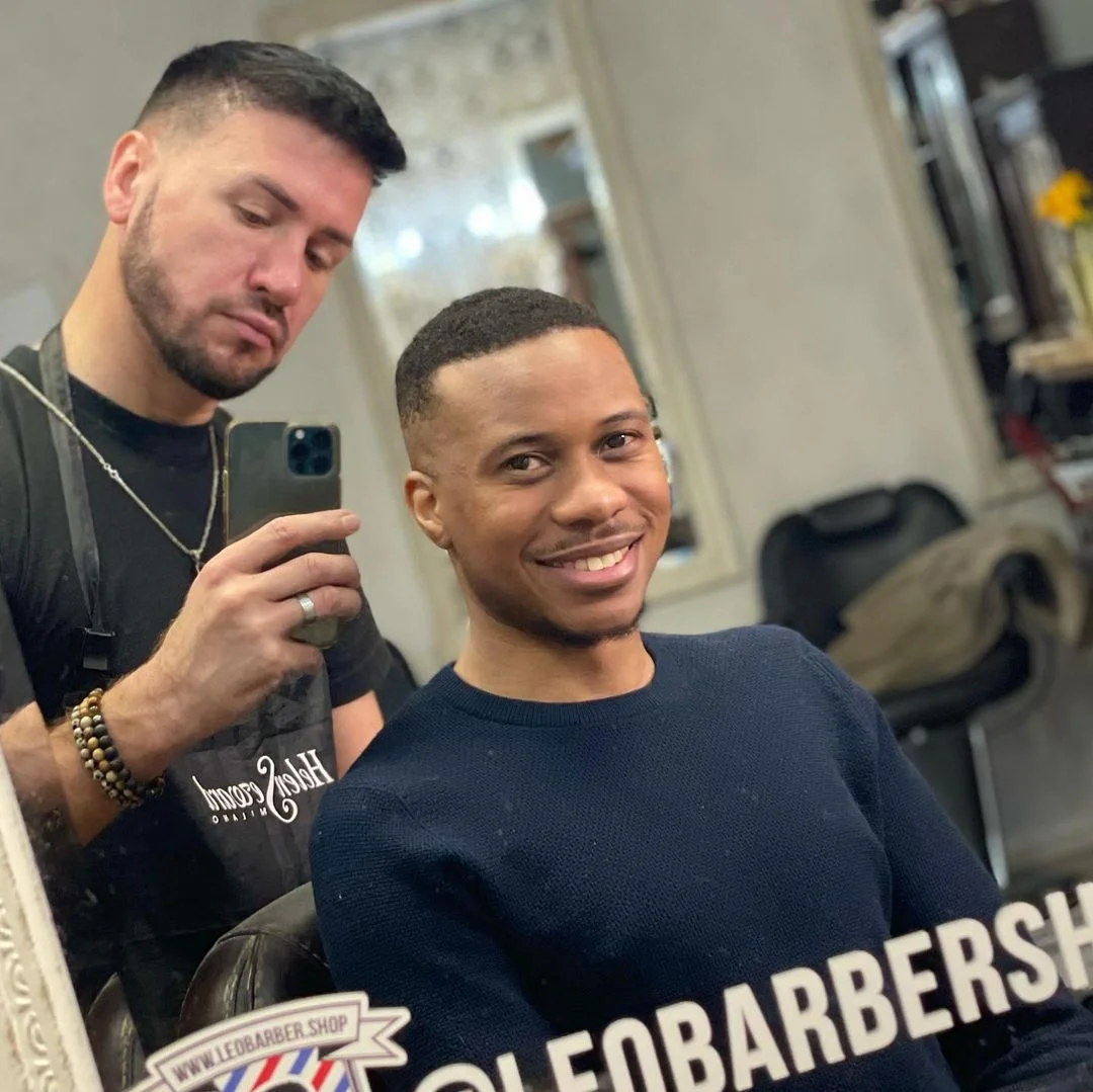 Pánský módní barber střih i úprava vousů v barbershopu na Vinohradech