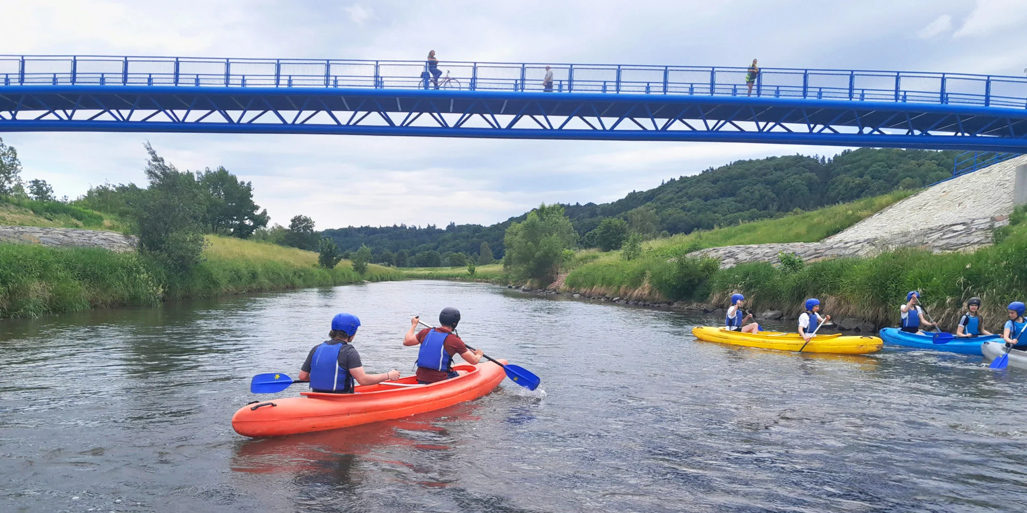 Sjezd Odry, Opavy či Ostravice: hromadné nebo individuální termíny, půjčení lodí a doprava