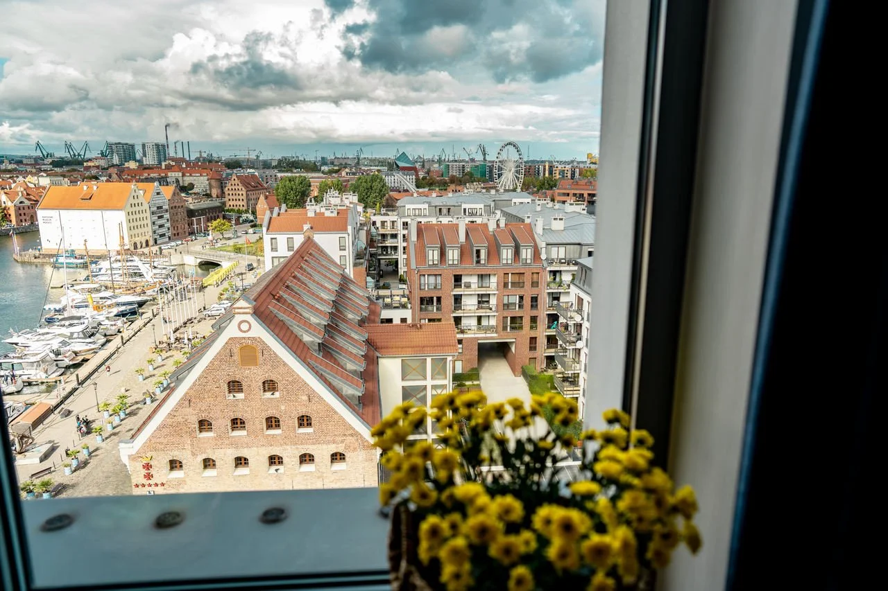 Historické centrum Gdaňsku: ubytování v moderním hotelu i památky