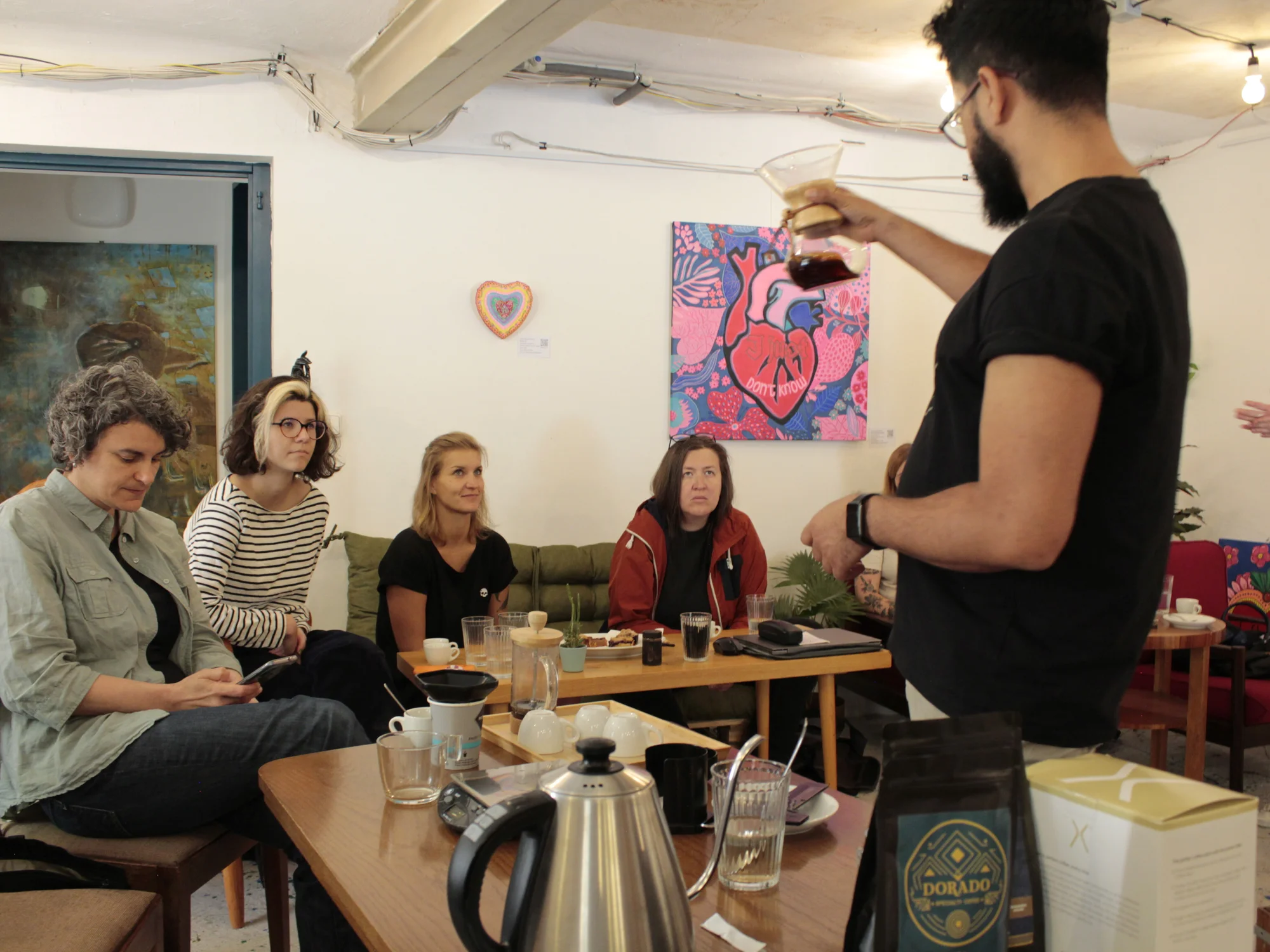 120minutový kávový workshop: metody přípravy, ochutnávka i příprava
