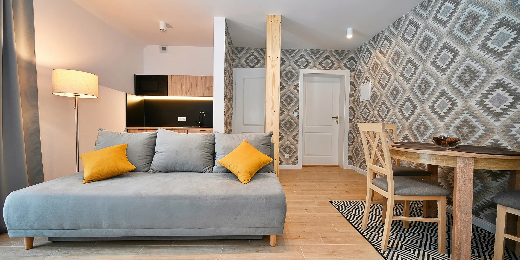 Moderní apartmány v polských Beskydech: snídaně, sauna i turistika
