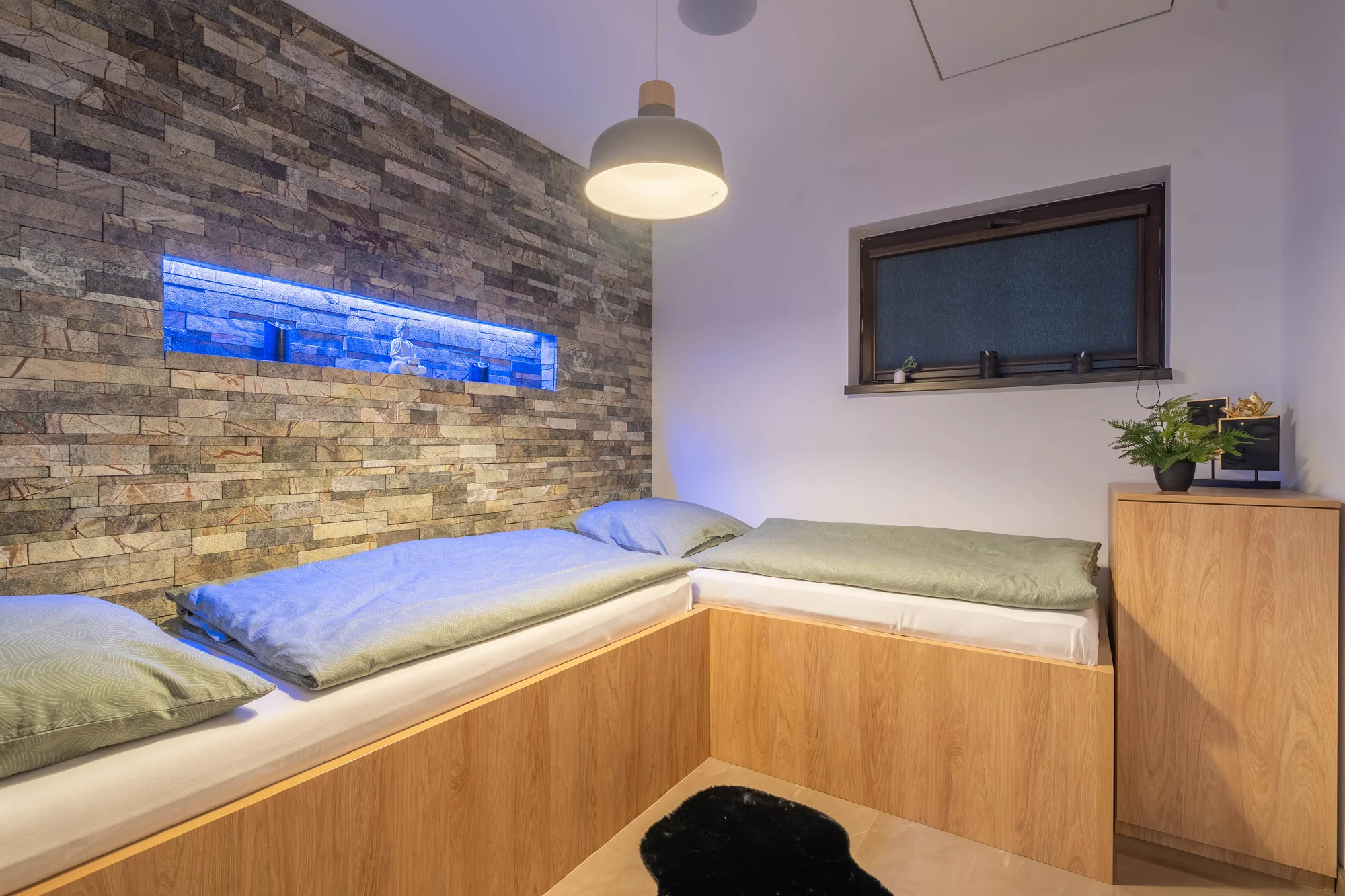 Designově zařízený dům s wellness jen pro vás: 2 ložnice, vířivka, sauna a kapacita až 6 osob
