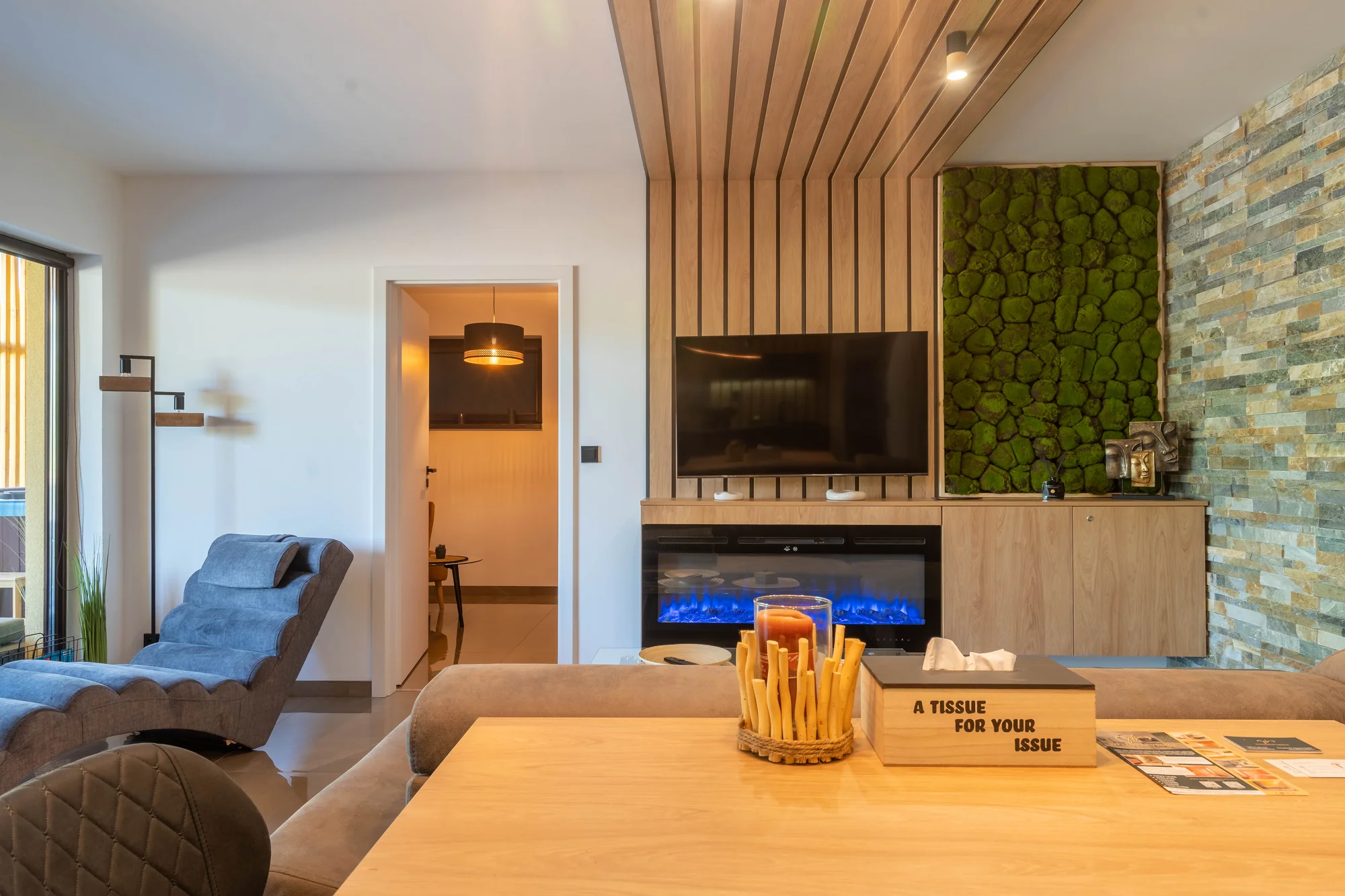Designově zařízený dům s wellness jen pro vás: 2 ložnice, vířivka, sauna a kapacita až 6 osob