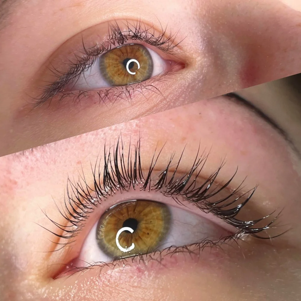 Lash lifting řas nebo laminace obočí vč. barvení