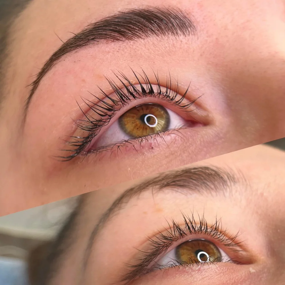 Lash lifting řas nebo laminace obočí vč. barvení