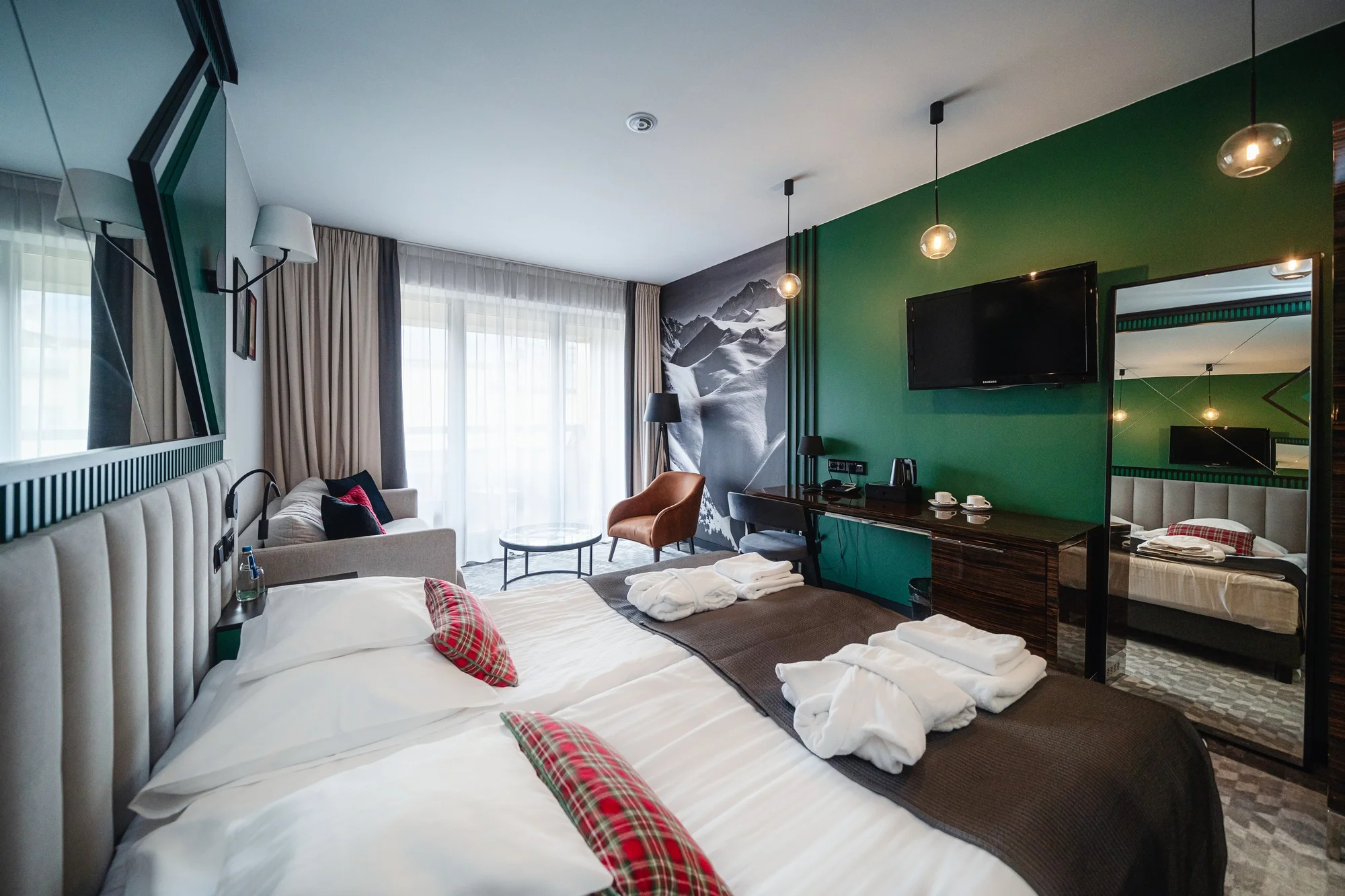 5* hotel v Zakopaném: luxusní ubytování, snídaně či polopenze, privátní vstup do wellness