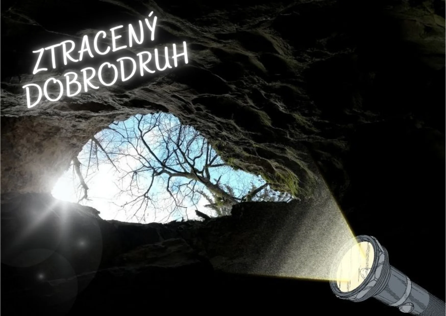 Ztracený dobrodruh: venkovní únikovka v Moravském krasu pro libovolný počet hráčů, 1–1,5 hod.
