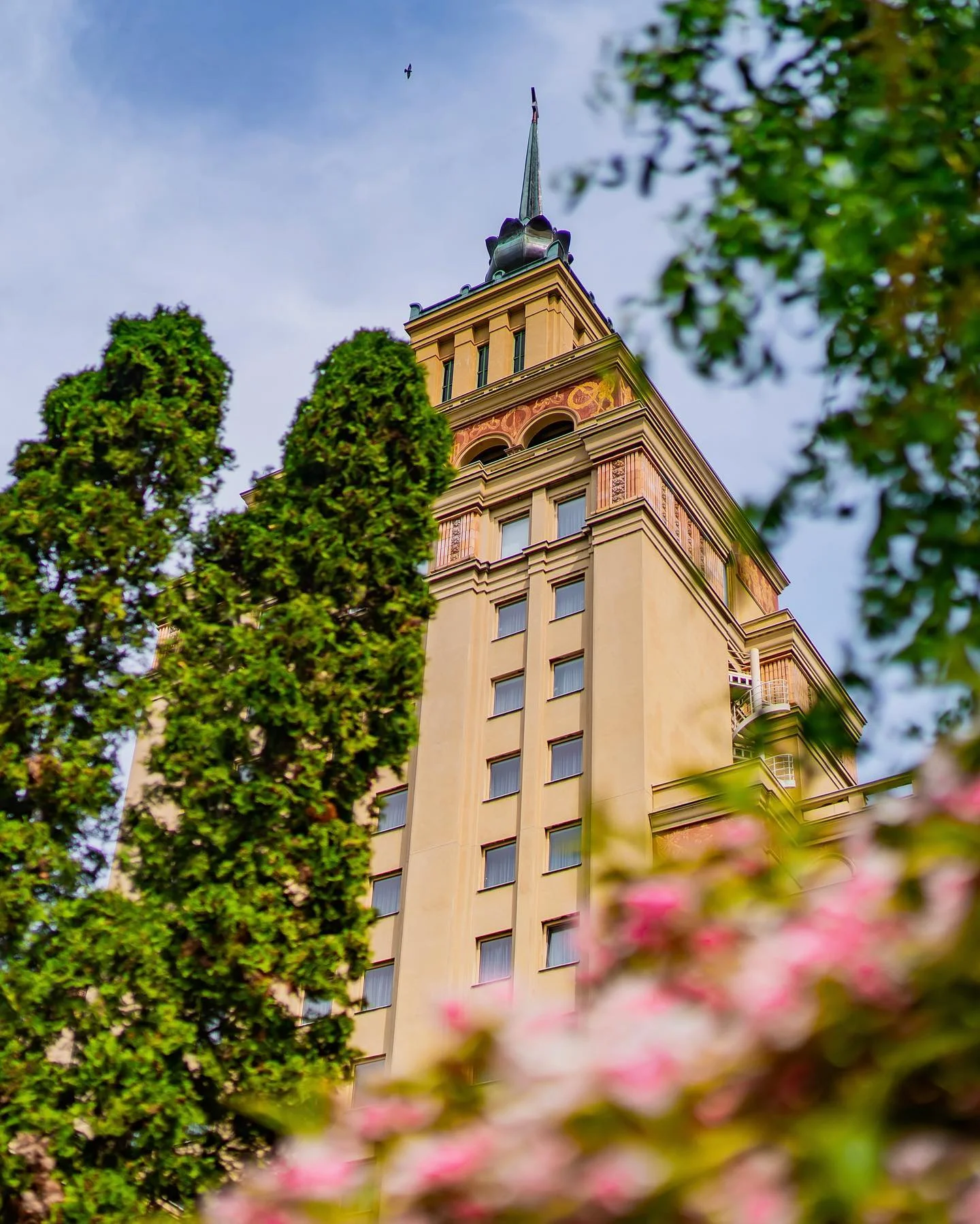 Legendární Grand Hotel International v Praze: pobyt se snídaní, skvělá dostupnost do centra
