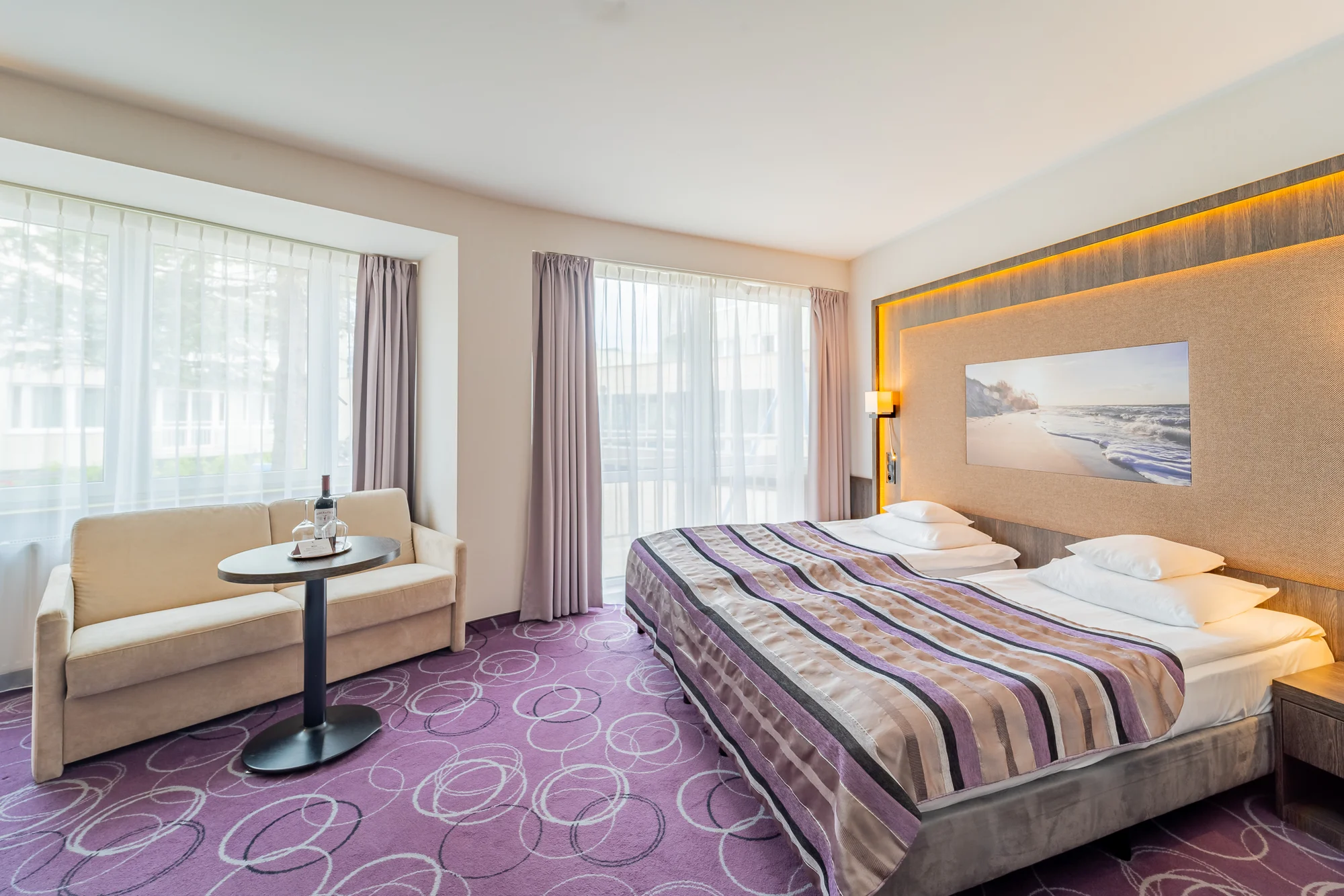 Luxusní wellness pobyt u Baltu: hotel 2 min. od písečné pláže i neomezeně wellness