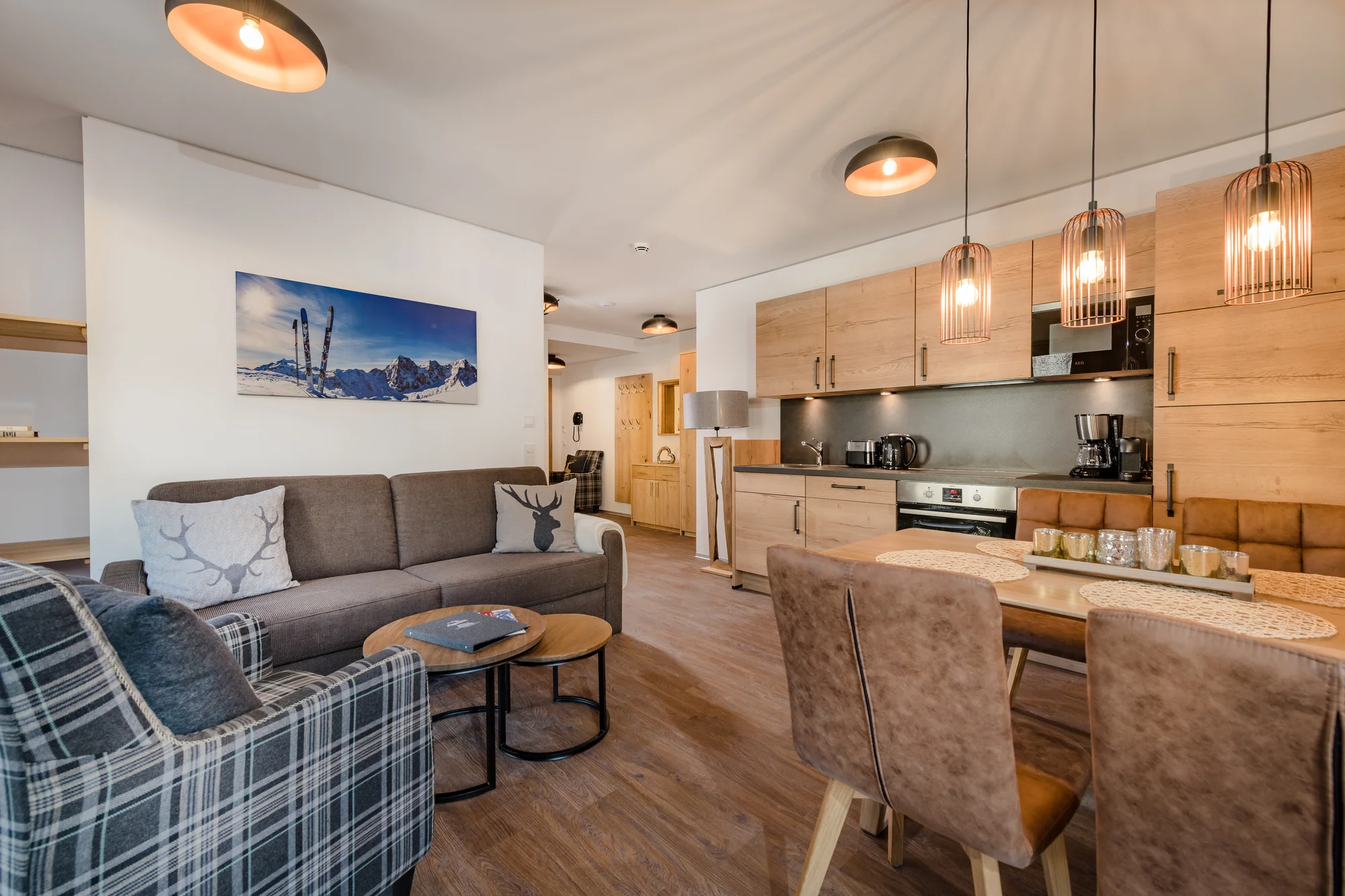 Rakouské Alpy: moderní apartmán s kuchyňkou a turistická karta plná slev