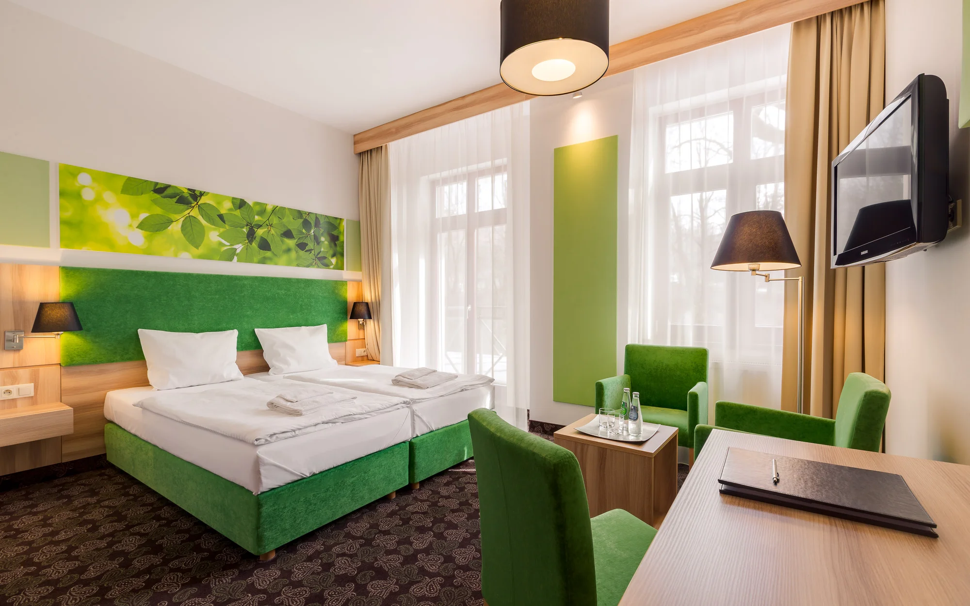 Luxusní hotel v lázeňském městě v polských Jizerkách: neomezený wellness, jídlo, dětské herny