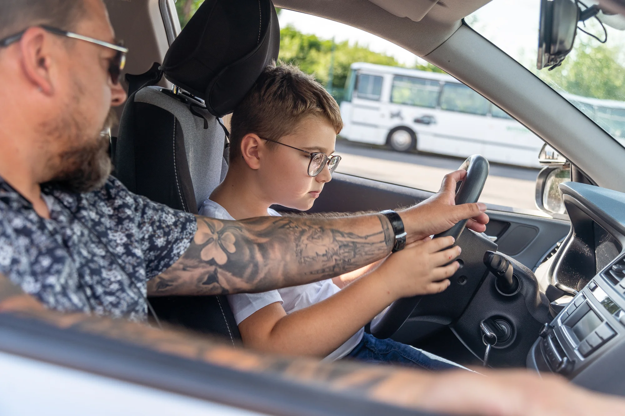 Autoškola pro děti od 5 do 18 let: 15–40 minut jízdy na cvičné ploše