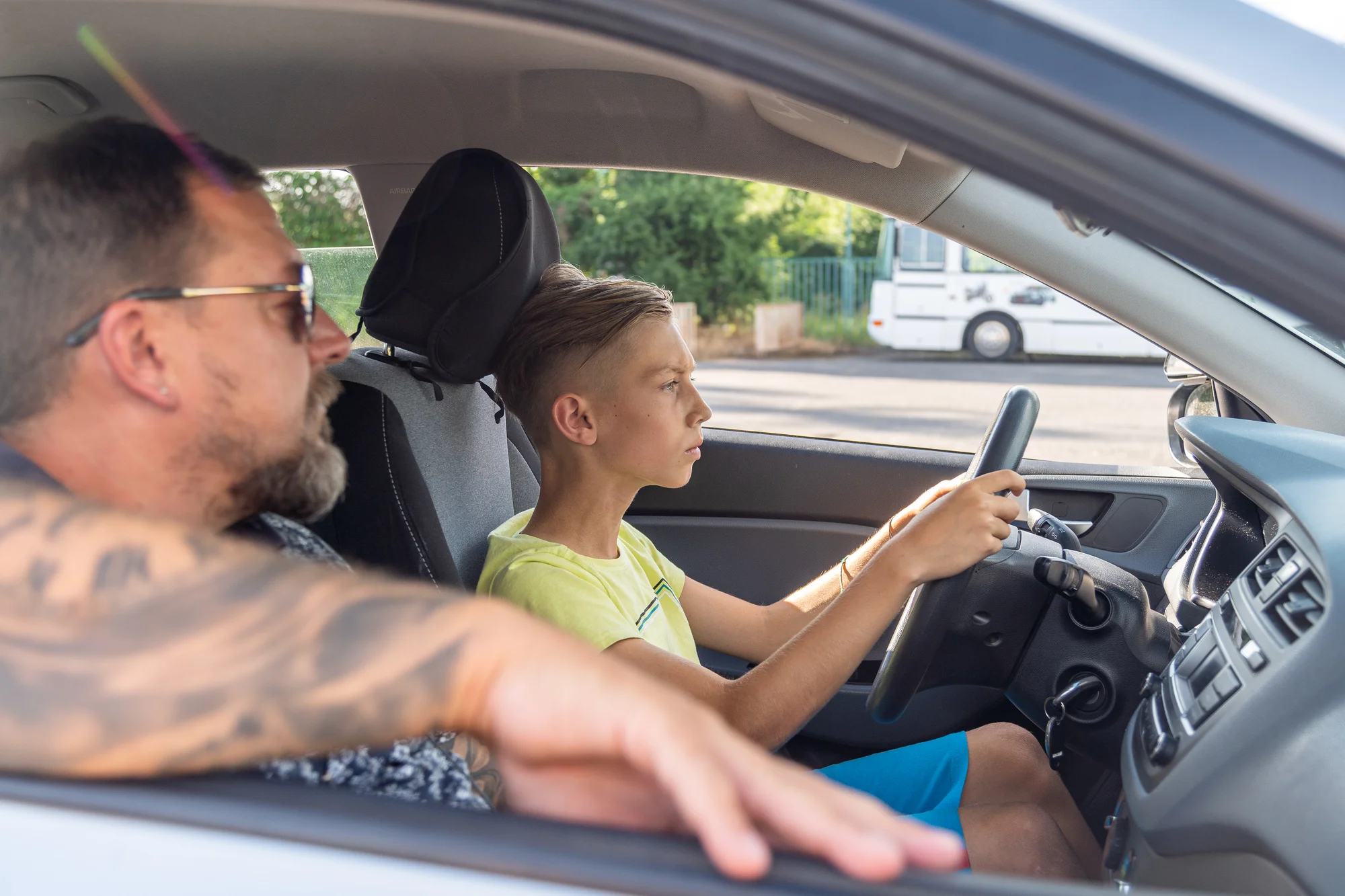 Autoškola pro děti od 5 do 18 let: 15–40 minut jízdy na cvičné ploše