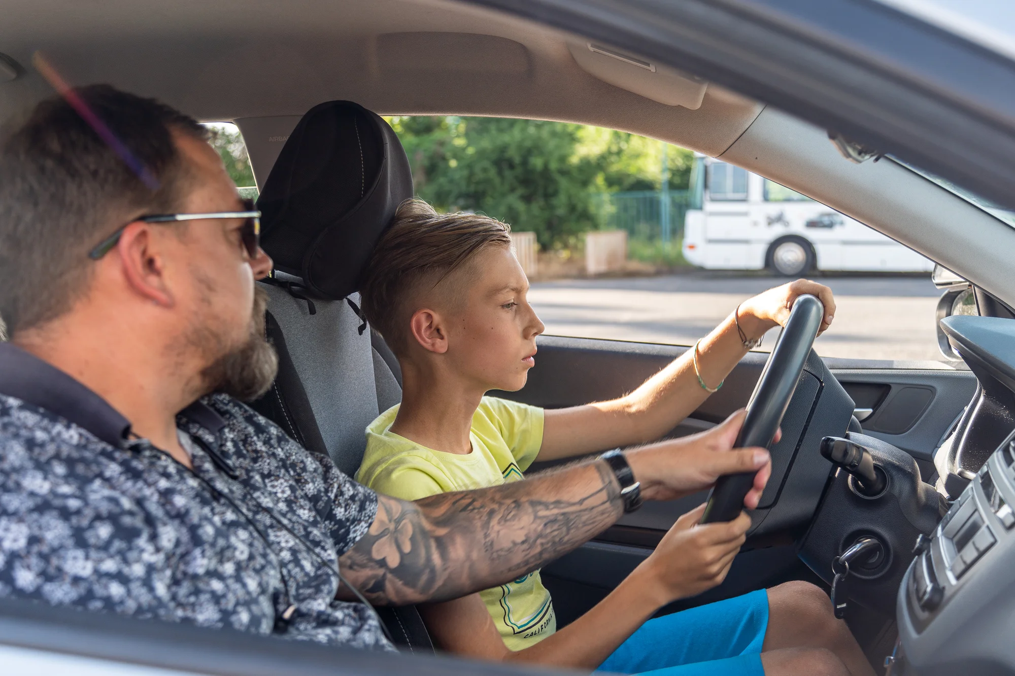 Autoškola pro děti od 5 do 18 let: 15–40 minut jízdy na cvičné ploše