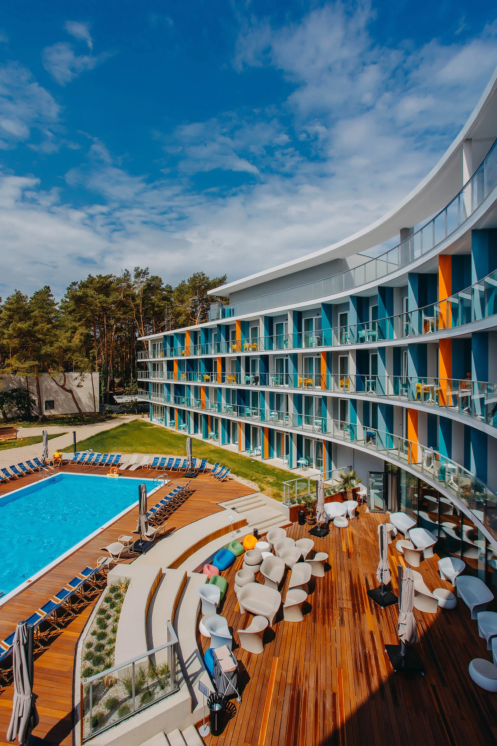 Luxusní hotel u Baltského moře: wellness, bazény, atrakce pro děti a zábava nejen pro ně