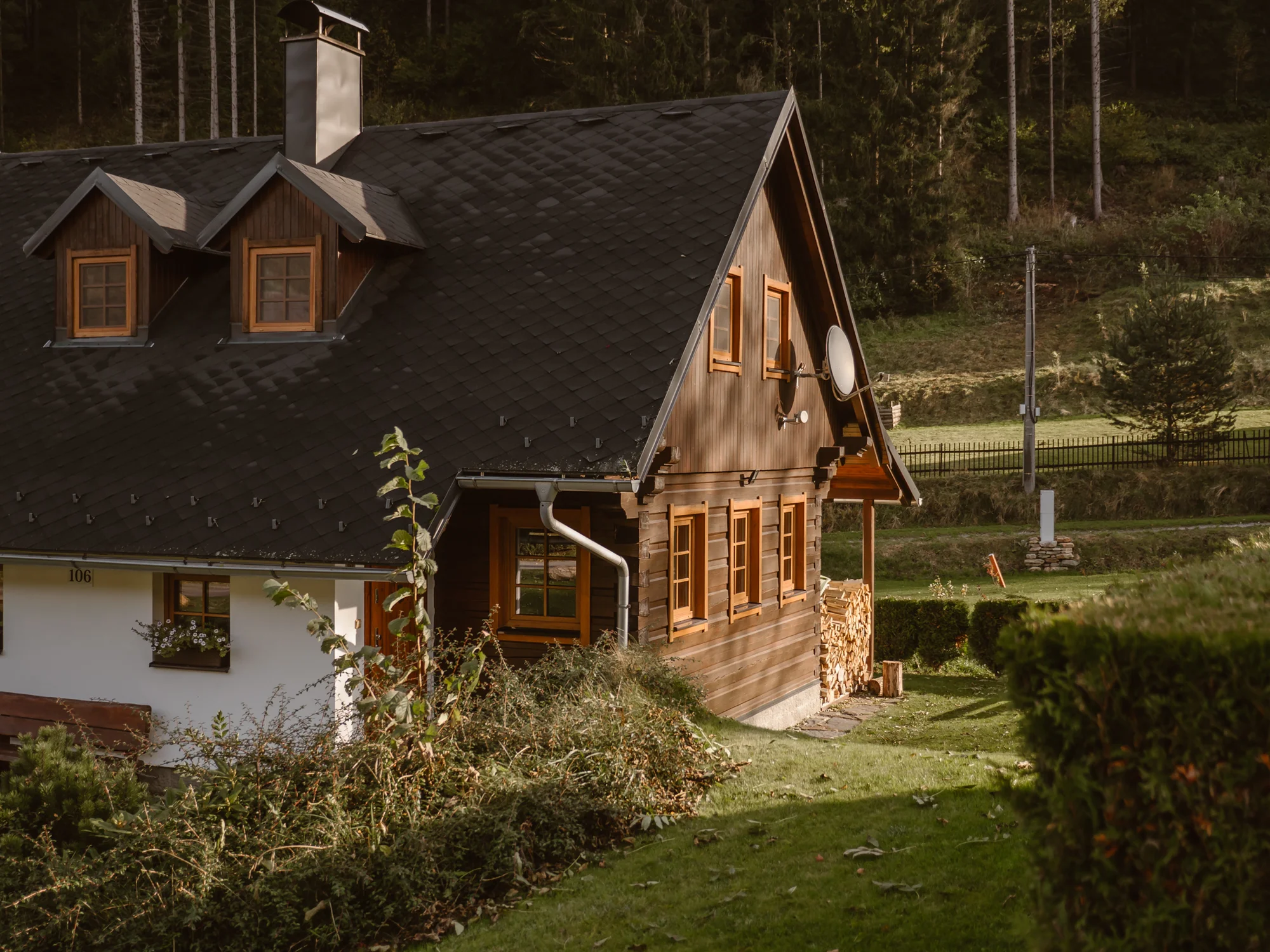 Pobyt v Jeseníkách: apartmány v roubence s koupacím wellness sudem