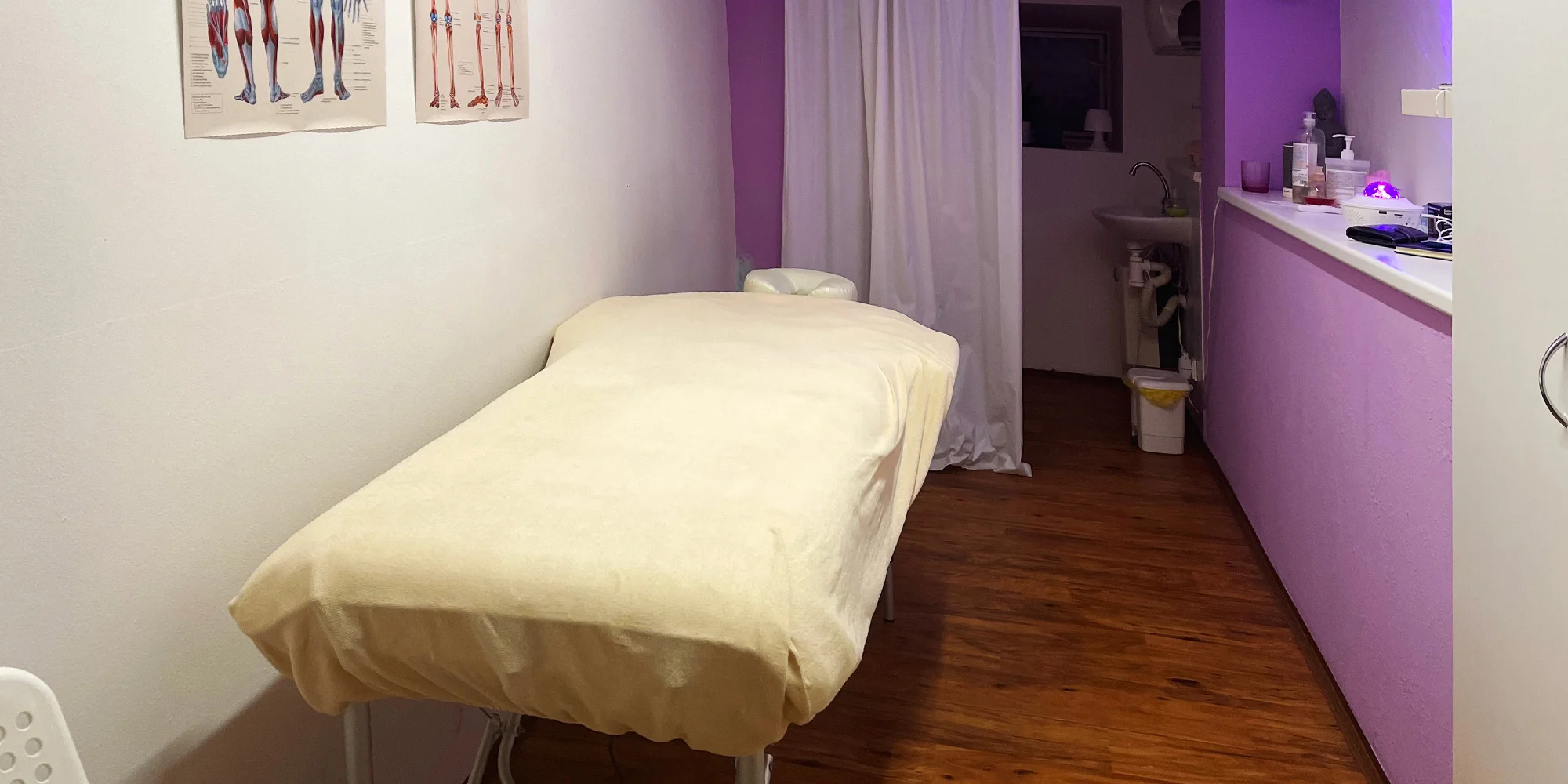 Relaxační masáže nebo masáže pro těhotné: 30 až 70 minut odpočinku