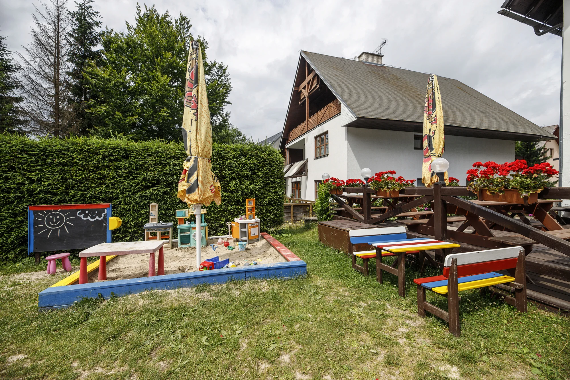 Dovolená v Krkonoších v rodinném penzionu: polopenze a slevy