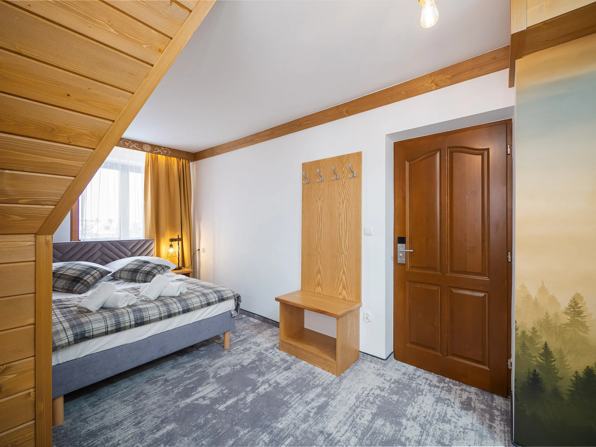 Lesní apartmány blízko aquaparku Terma Bania: privátní wellness, snídaně a slevy na zábavu
