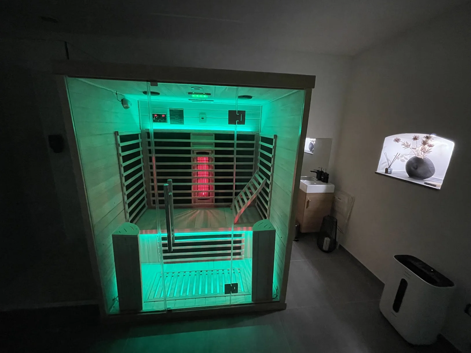 Apartmány u Trutnova pro dva i rodinu: kuchyňka, moderní prostory a možnost wellness