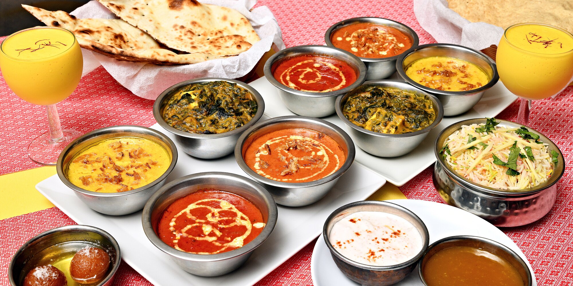 Degustační menu v Curry Tikka pro 2 nebo 4 osoby