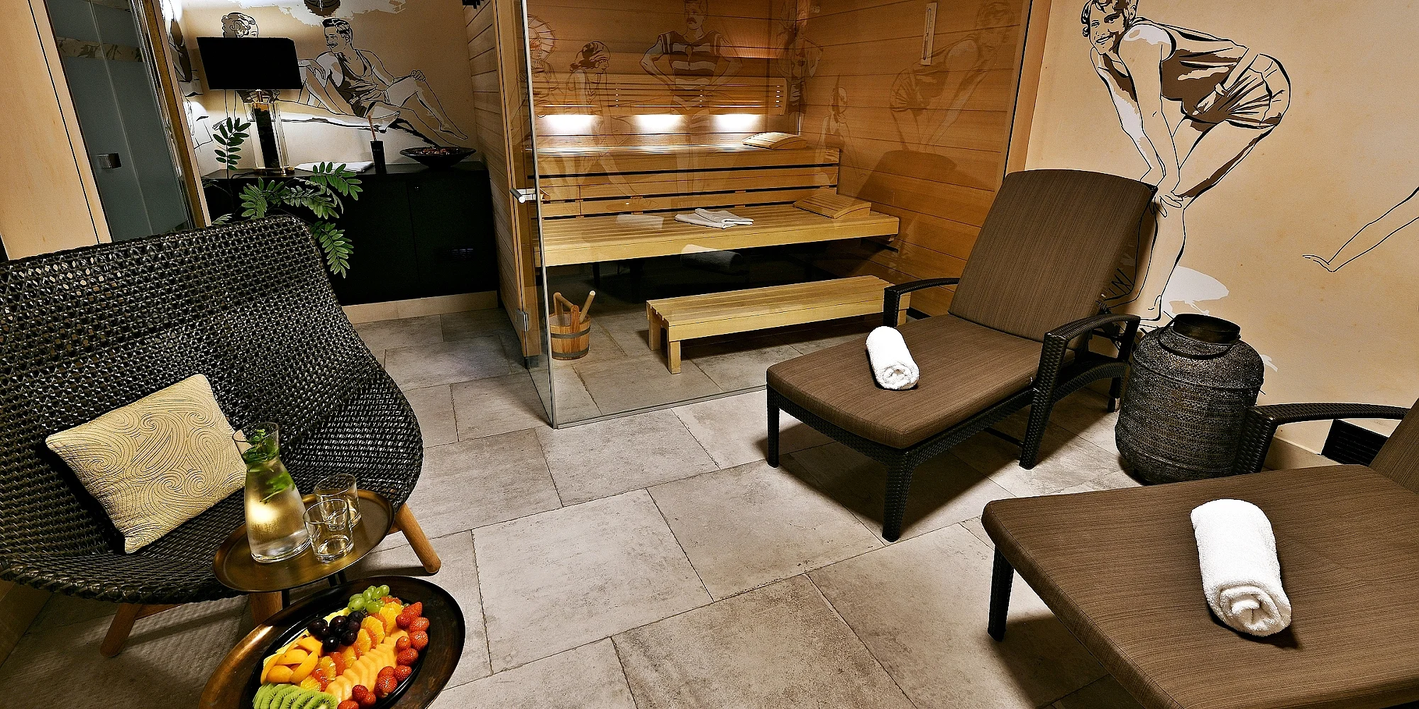 5* luxus pro 2 osoby: privátní spa se saunou a vířivkou i skvělé jídlo