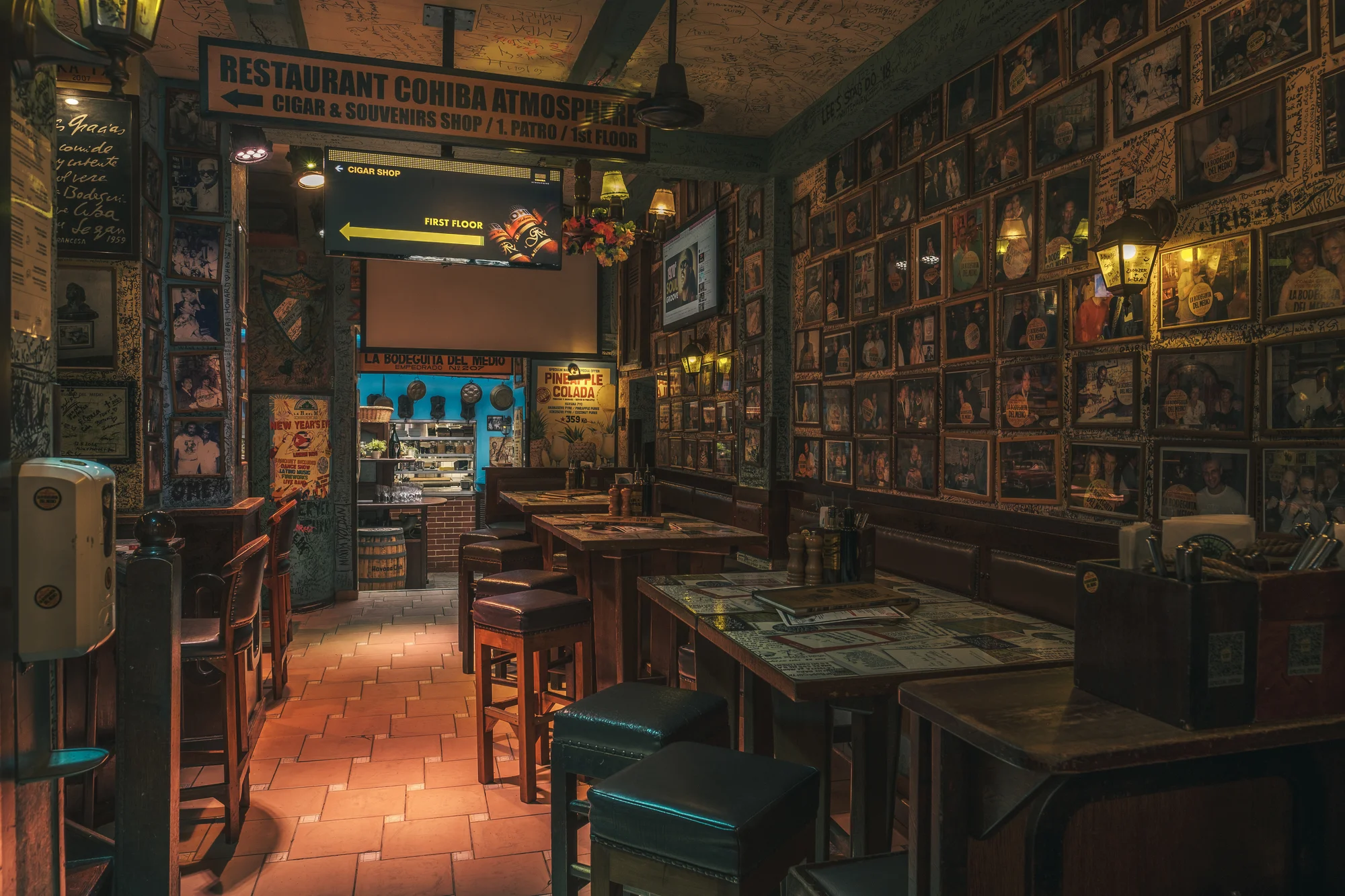 Dárkový poukaz na jídlo i pití v kubánské restauraci v hodnotě 500 až 2000 Kč