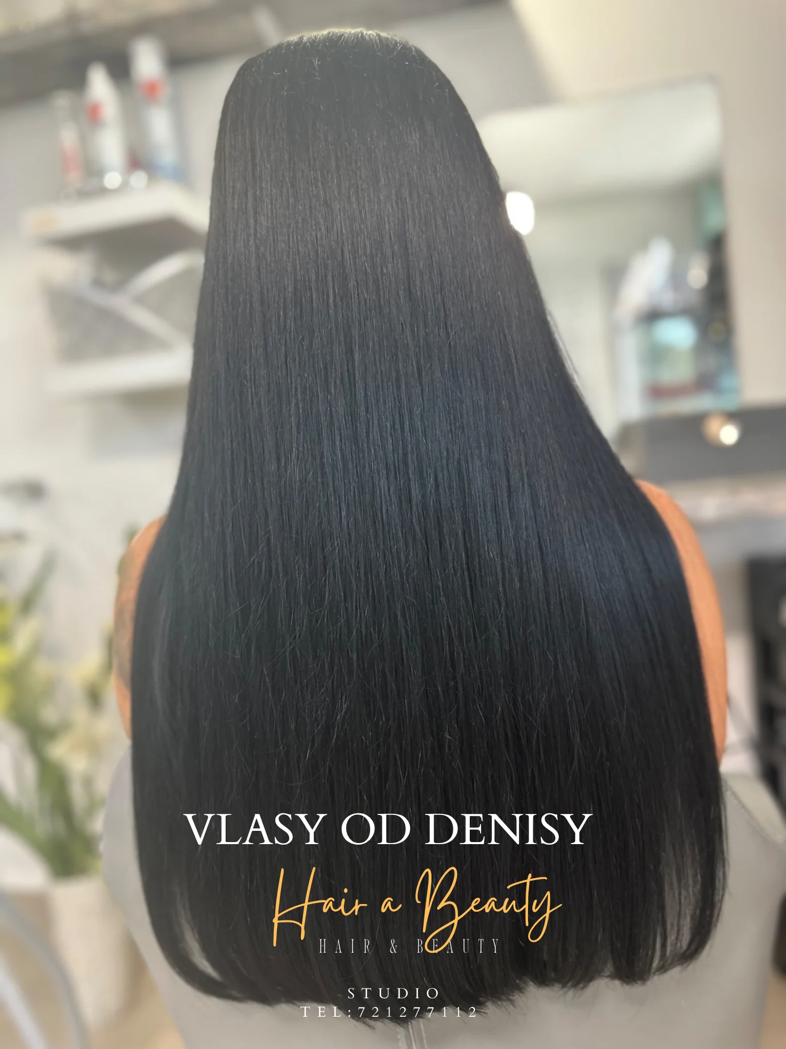 Brazilský keratin nebo intenzivní výživa vlasů pro lesk a sílu vlasů včetně střihu