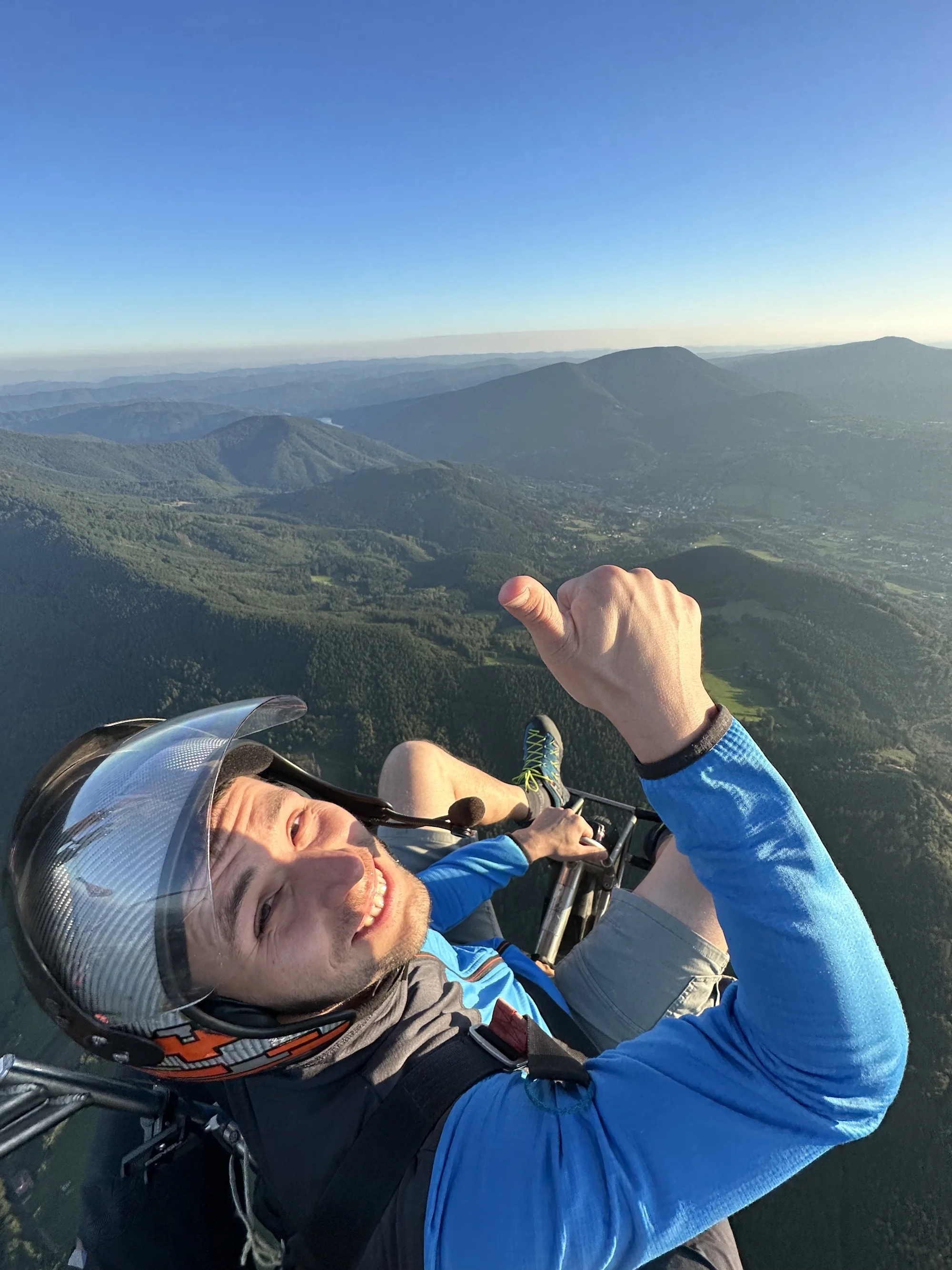 BožíLet na paraglidingové motorové tříkolce: 10–30 min. letu i sestříhané video