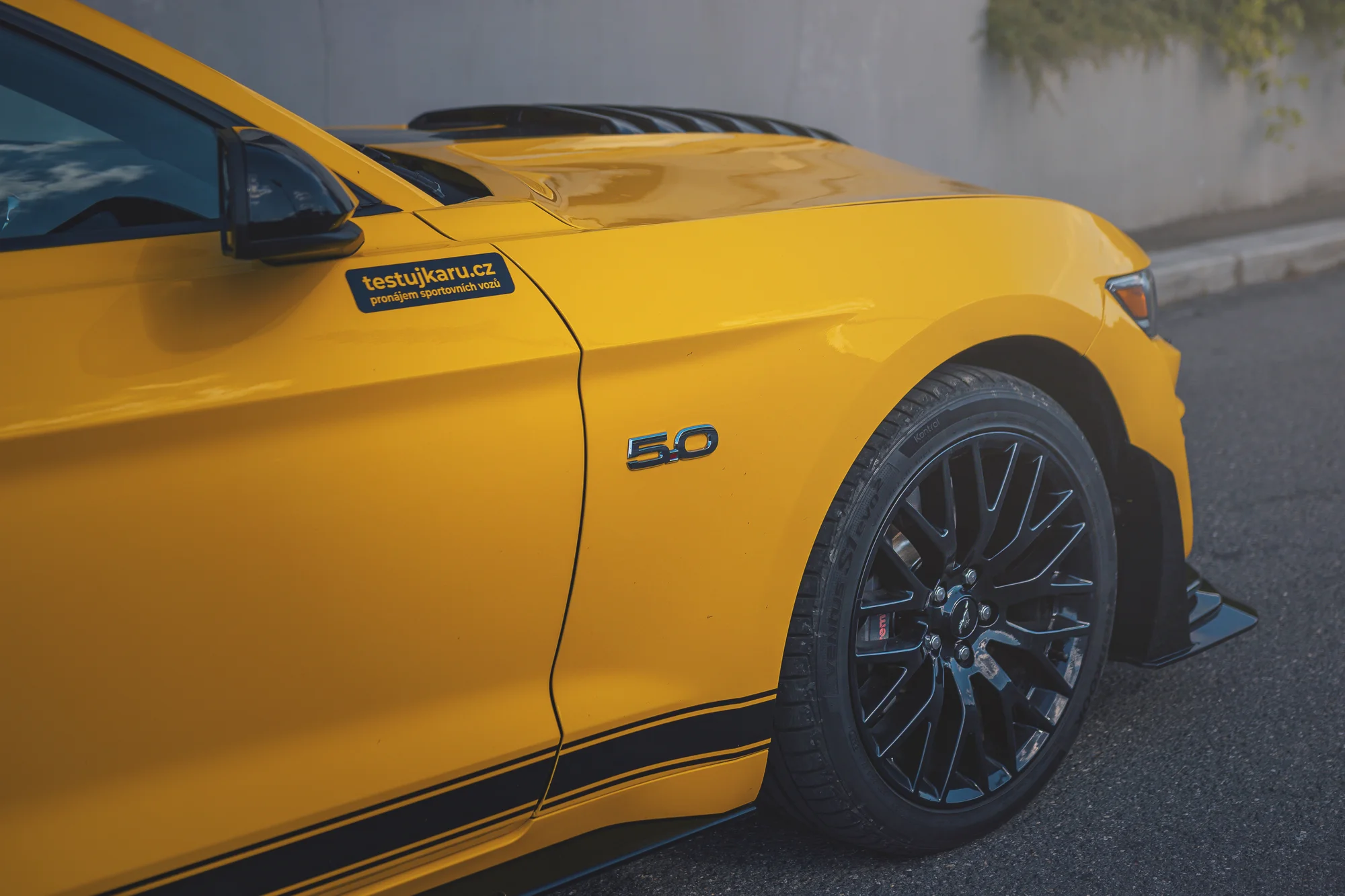 Supervýkonný Mustang Shelby paket GT 5.0 V8: 20–50 min. řízení či spolujízdy a čas na focení