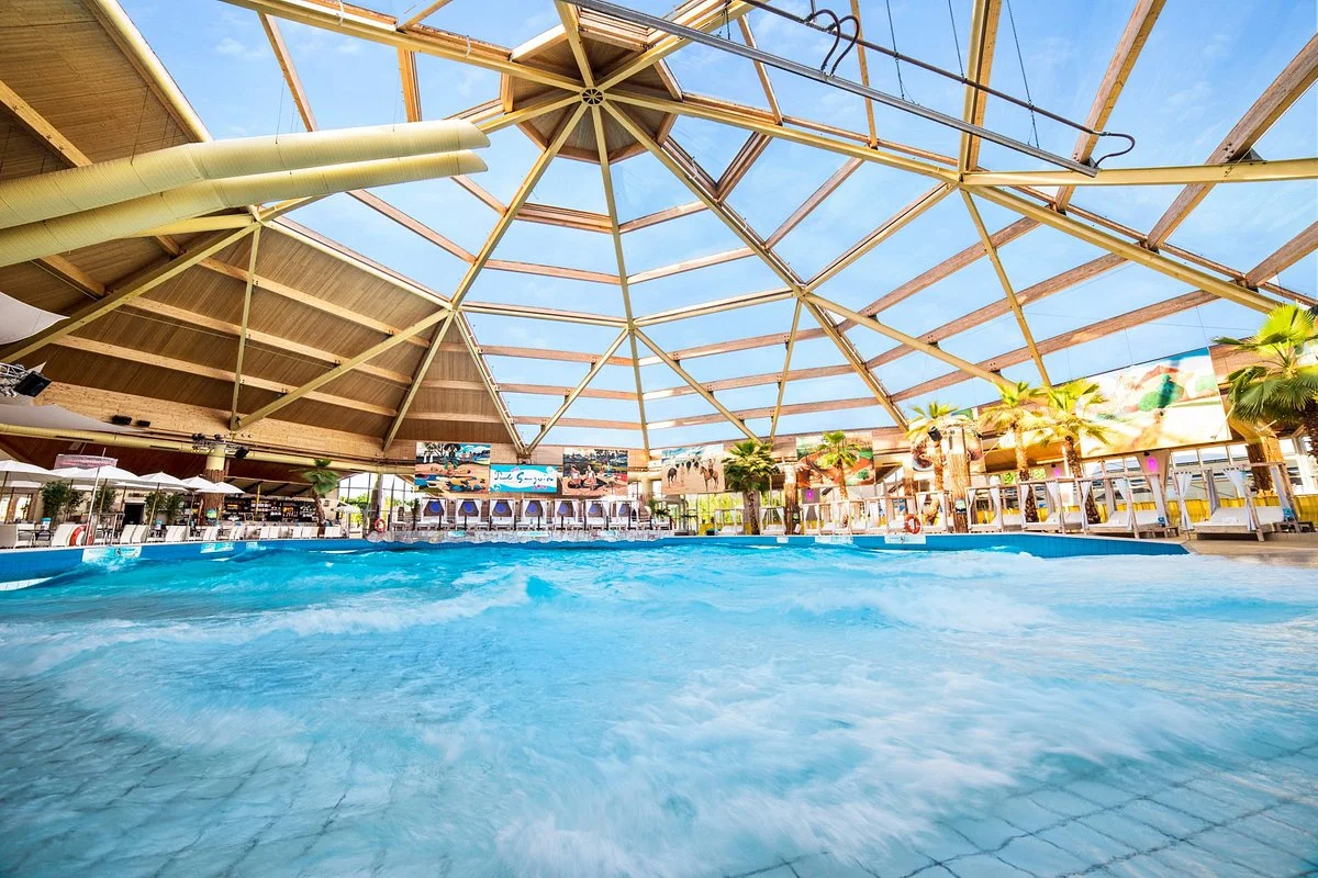 Výlet do Kristall Palm Beach: termály, tobogány i sauny pro děti i dospělé