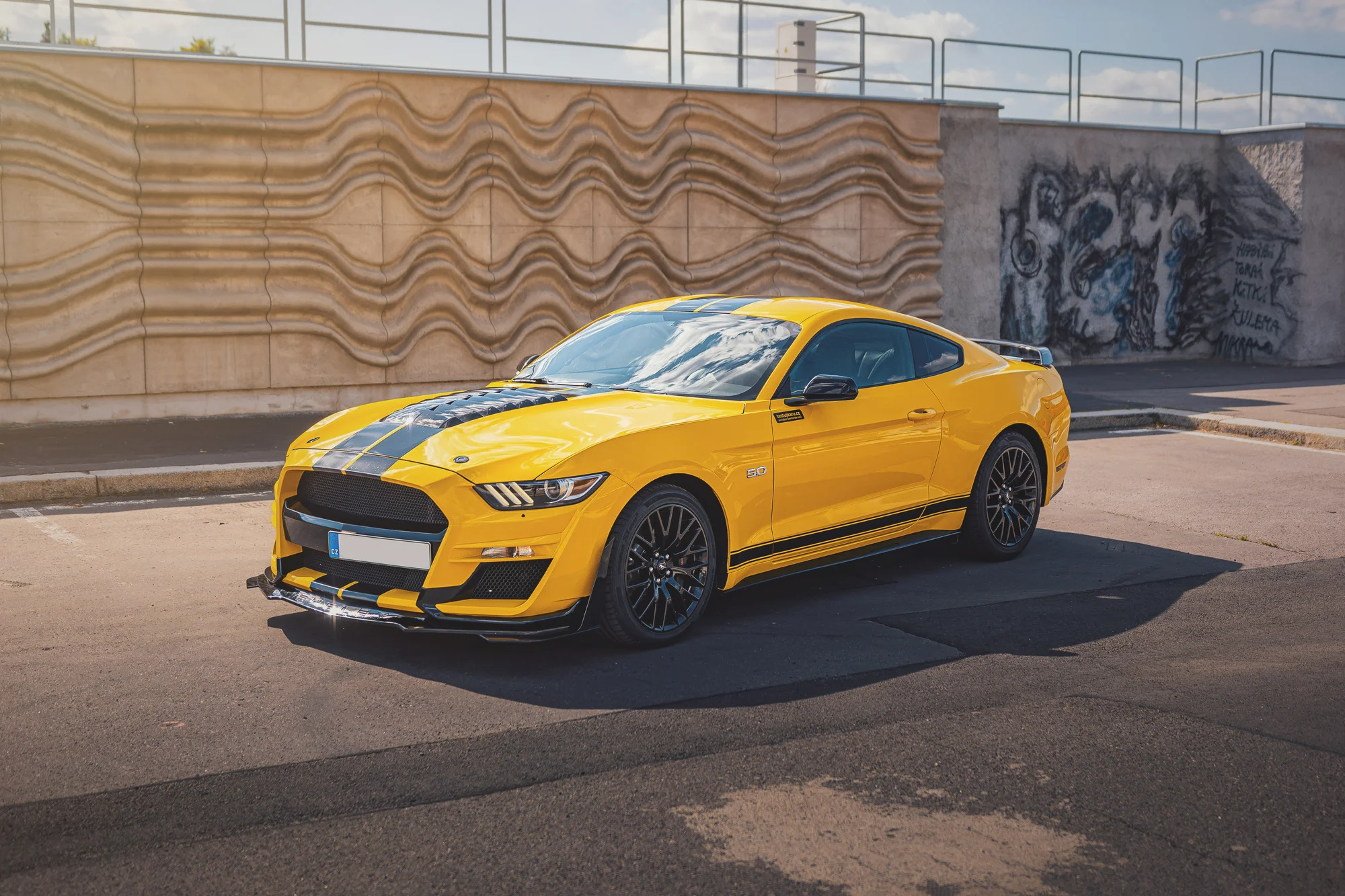 Supervýkonný Mustang Shelby paket GT 5.0 V8: 20–50 min. řízení či spolujízdy a čas na focení