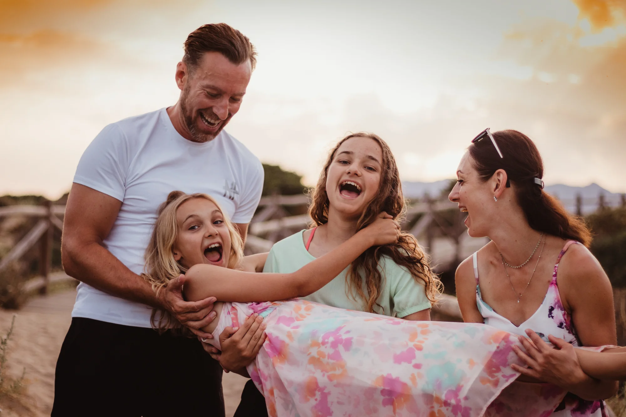 Venkovní rodinné nebo párové focení: 4–15 upravených fotek