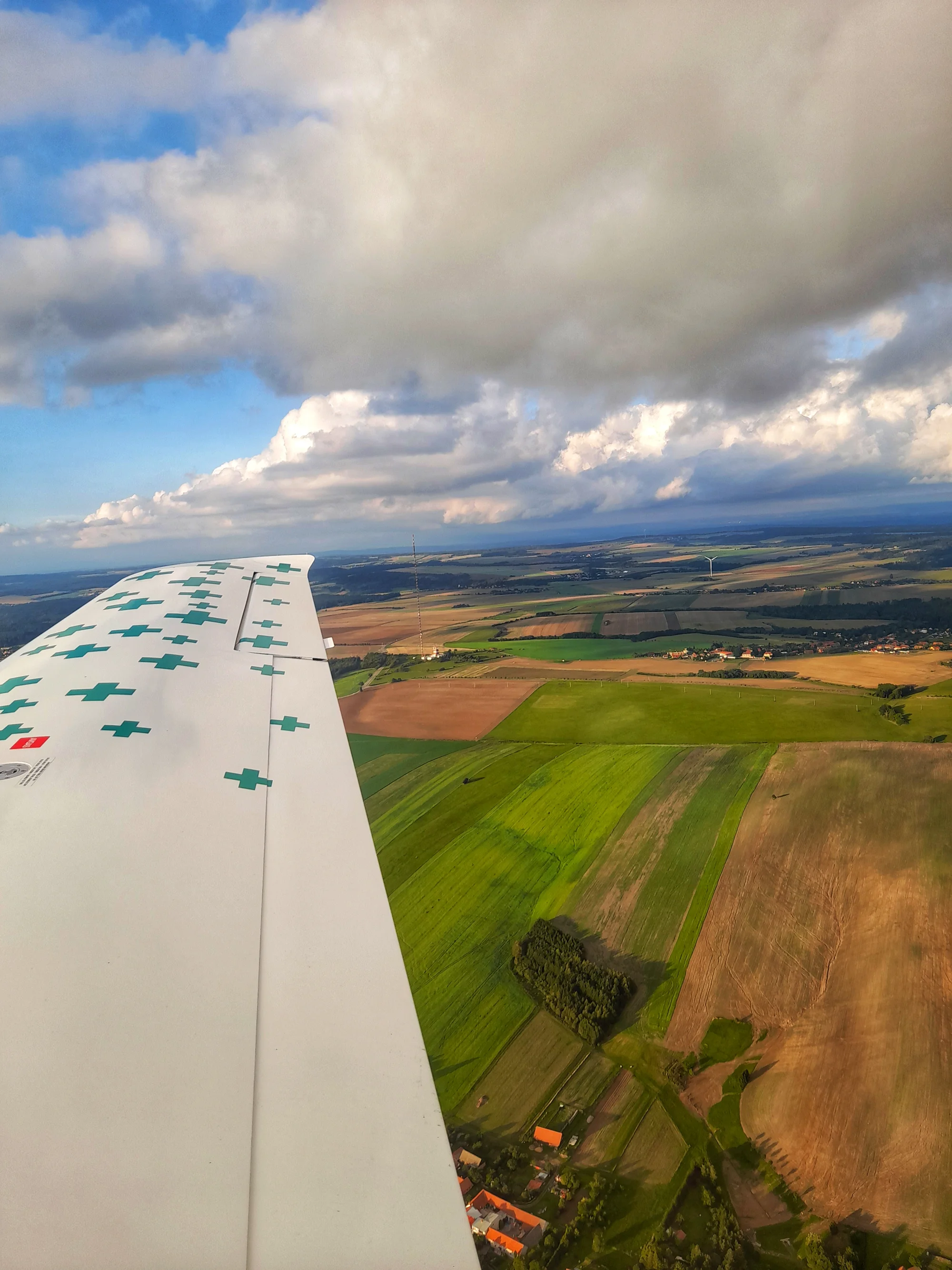 Vyhlídkový let v letadle Cessna 207 nad „zakázanou přehradou“ u Vyškova