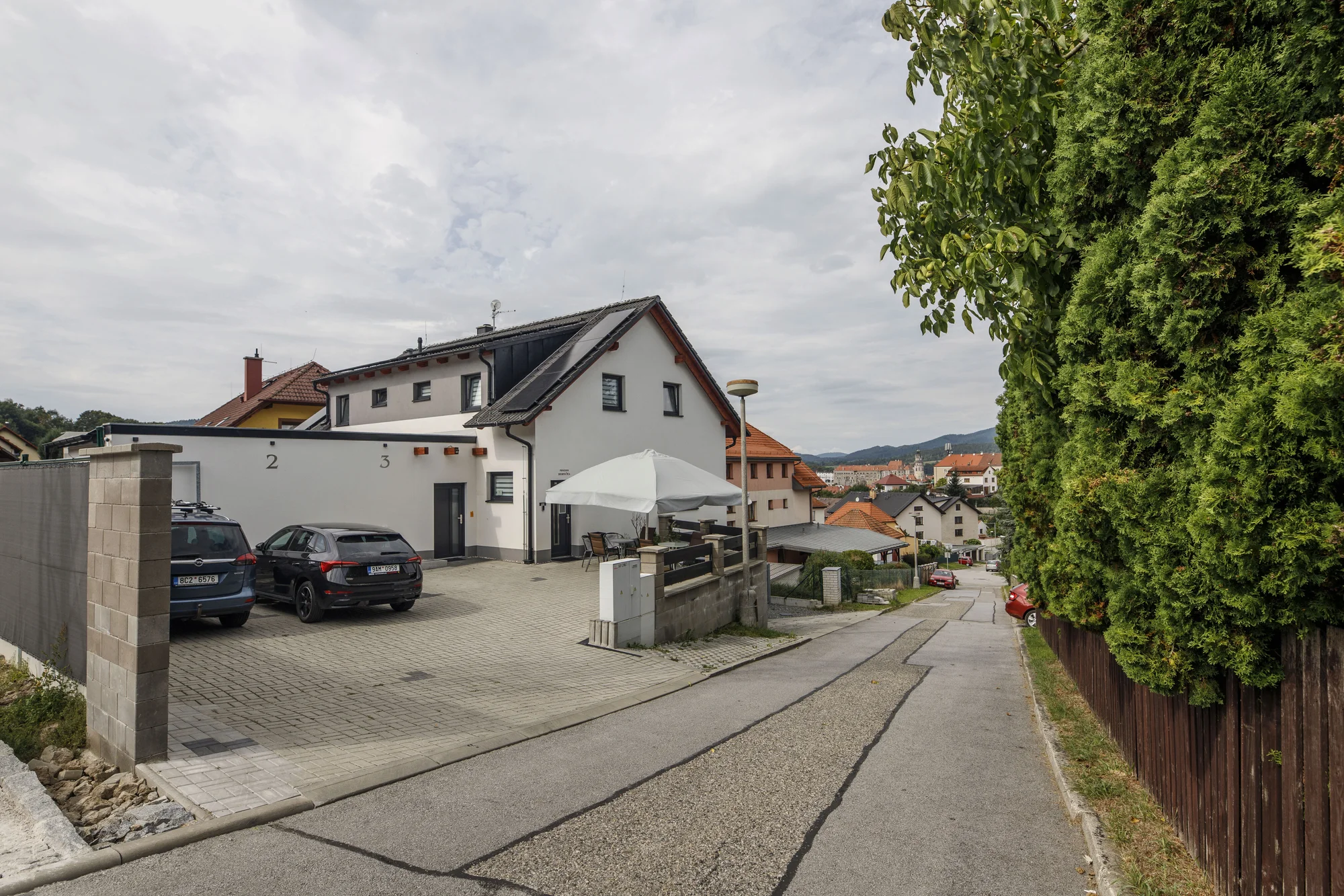 Český Krumlov: klid a snídaně v penzionu, parkování zdarma