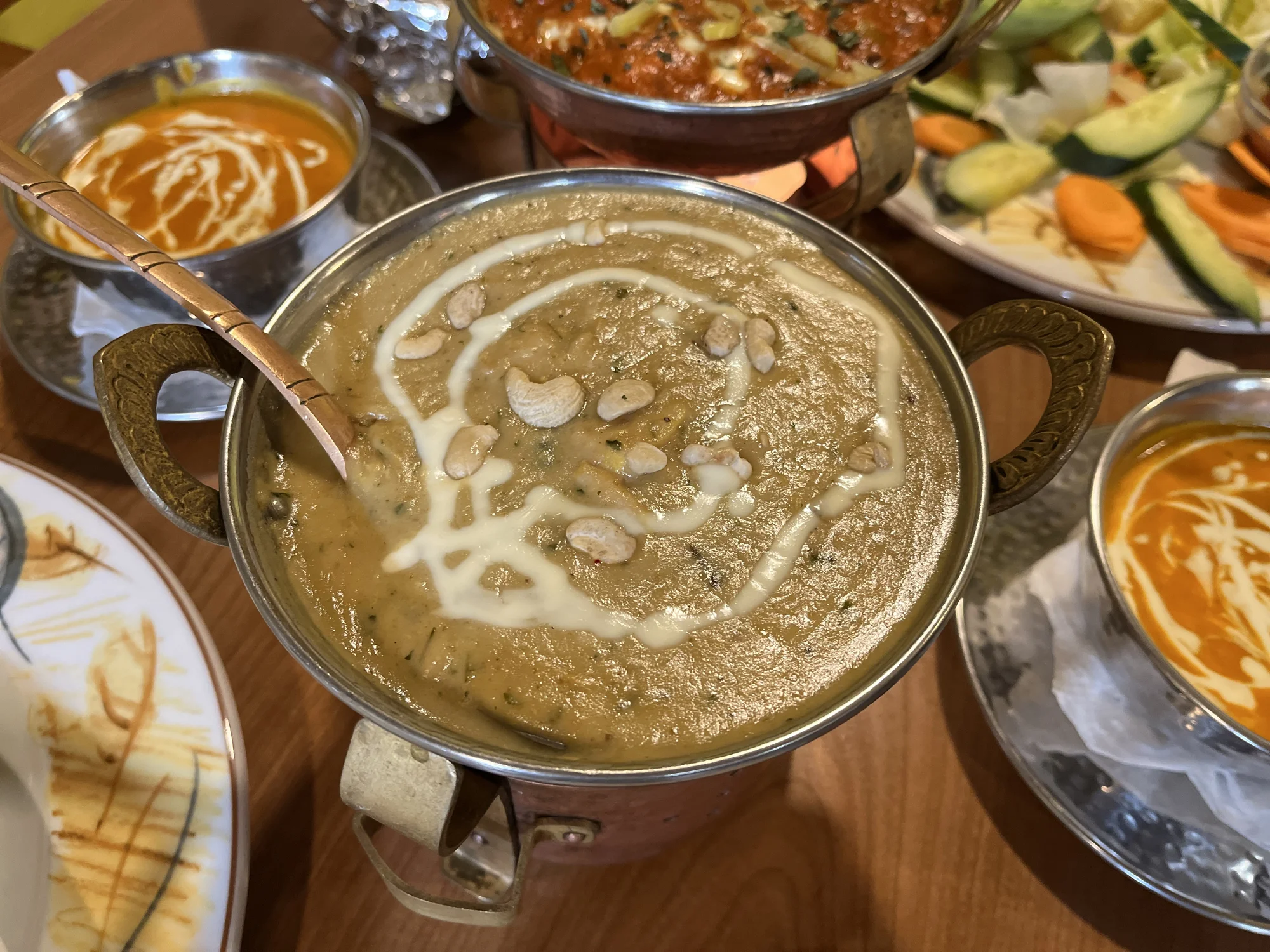 3chodové menu pro 2 osoby v originální nepálské a indické restauraci