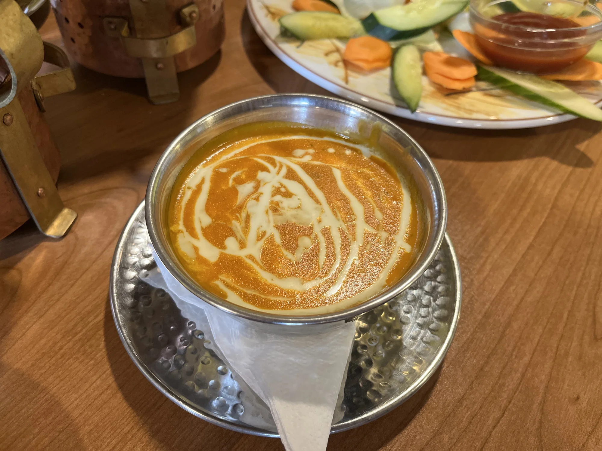 3chodové menu pro 2 osoby v originální nepálské a indické restauraci