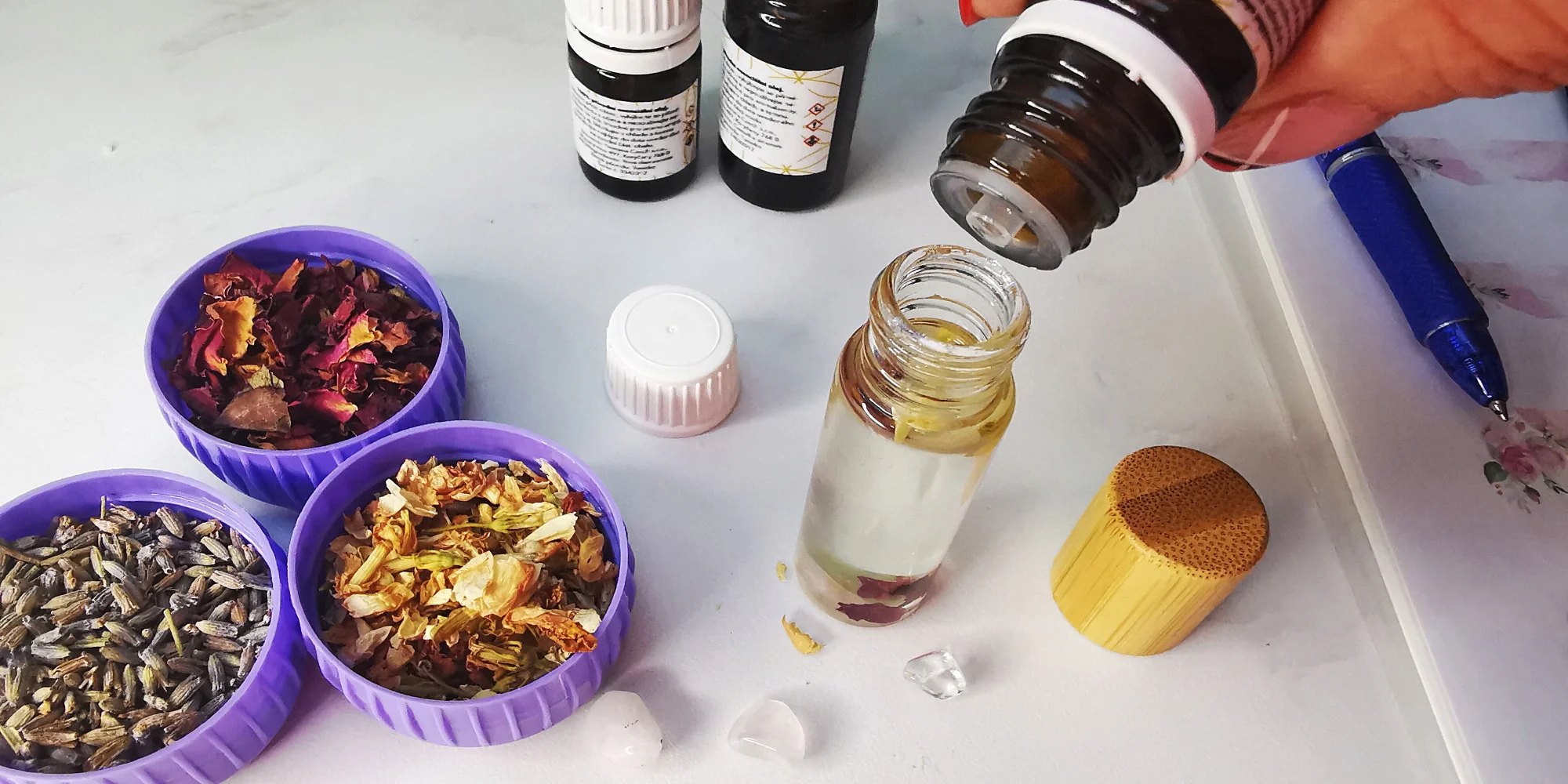 Workshop výroby přírodní kosmetiky: odličovač, peeling, sérum i parfém a mnoho dalšího