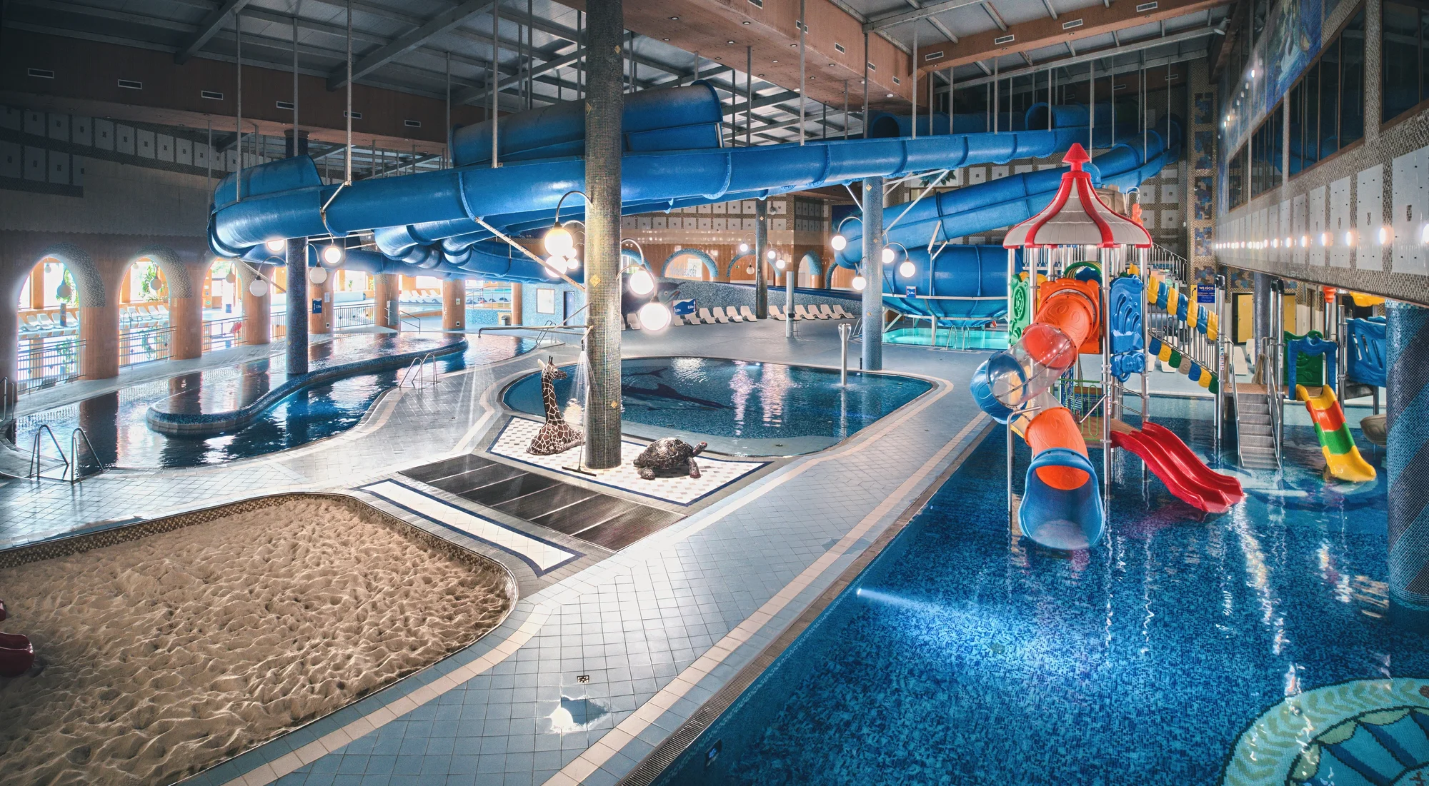 Rodinný pobyt u Mazurských jezer: hotel s aquaparkem, polopenze či plná penze a zábava pro děti