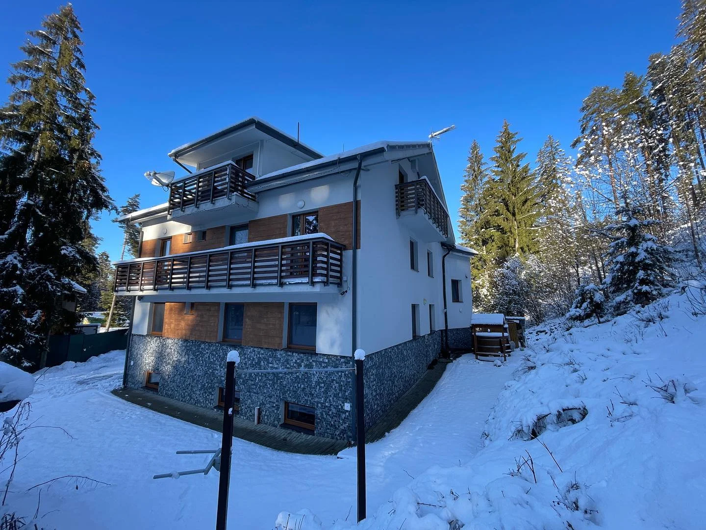 Pobyt v apartmánu nebo studiu v NP Nízké Tatry: finská káď, infrasauna