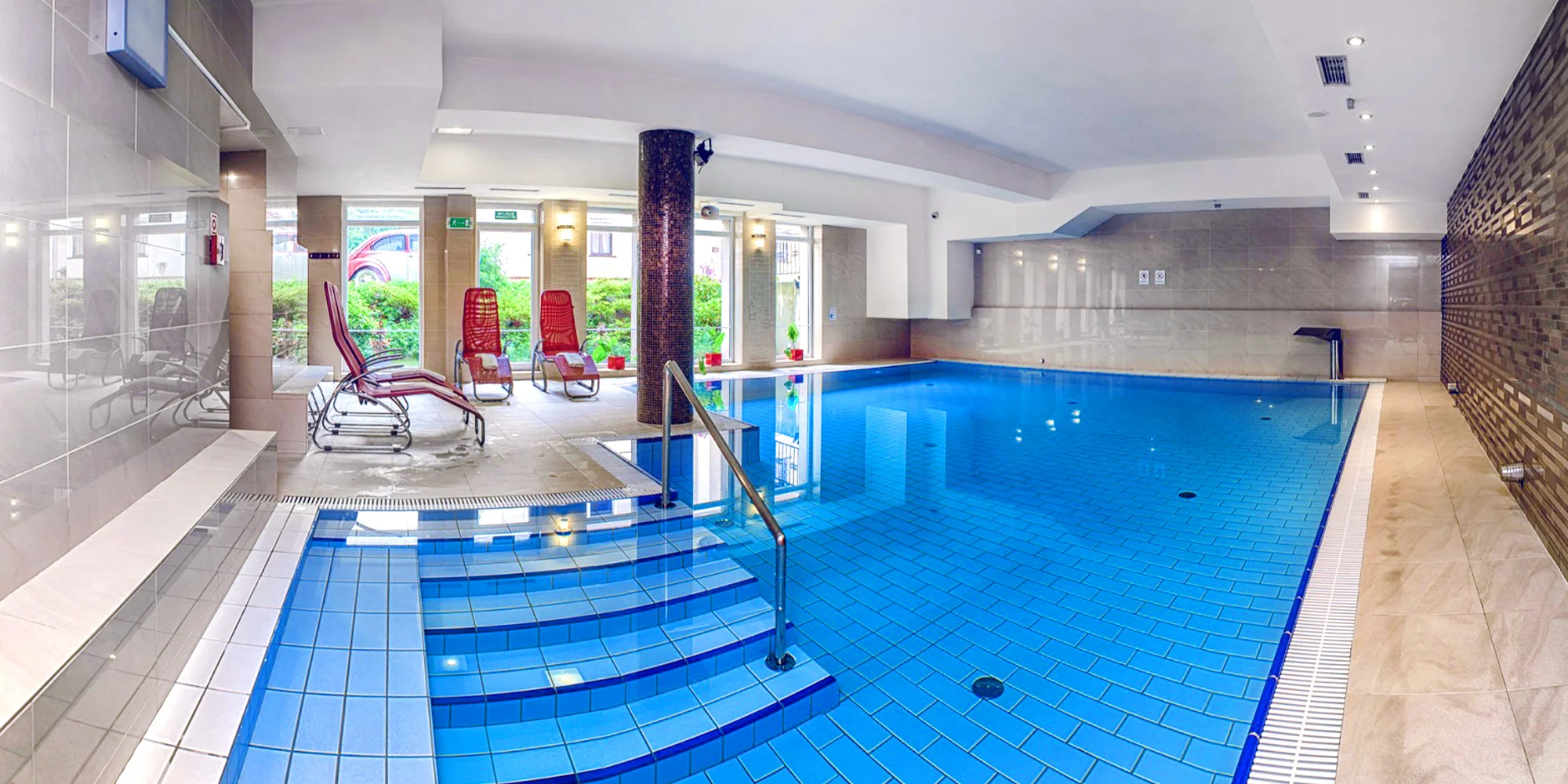 Wellness pohoda v polském Slezsku: polopenze, neomezený wellness se 2 bazény a půjčení kol