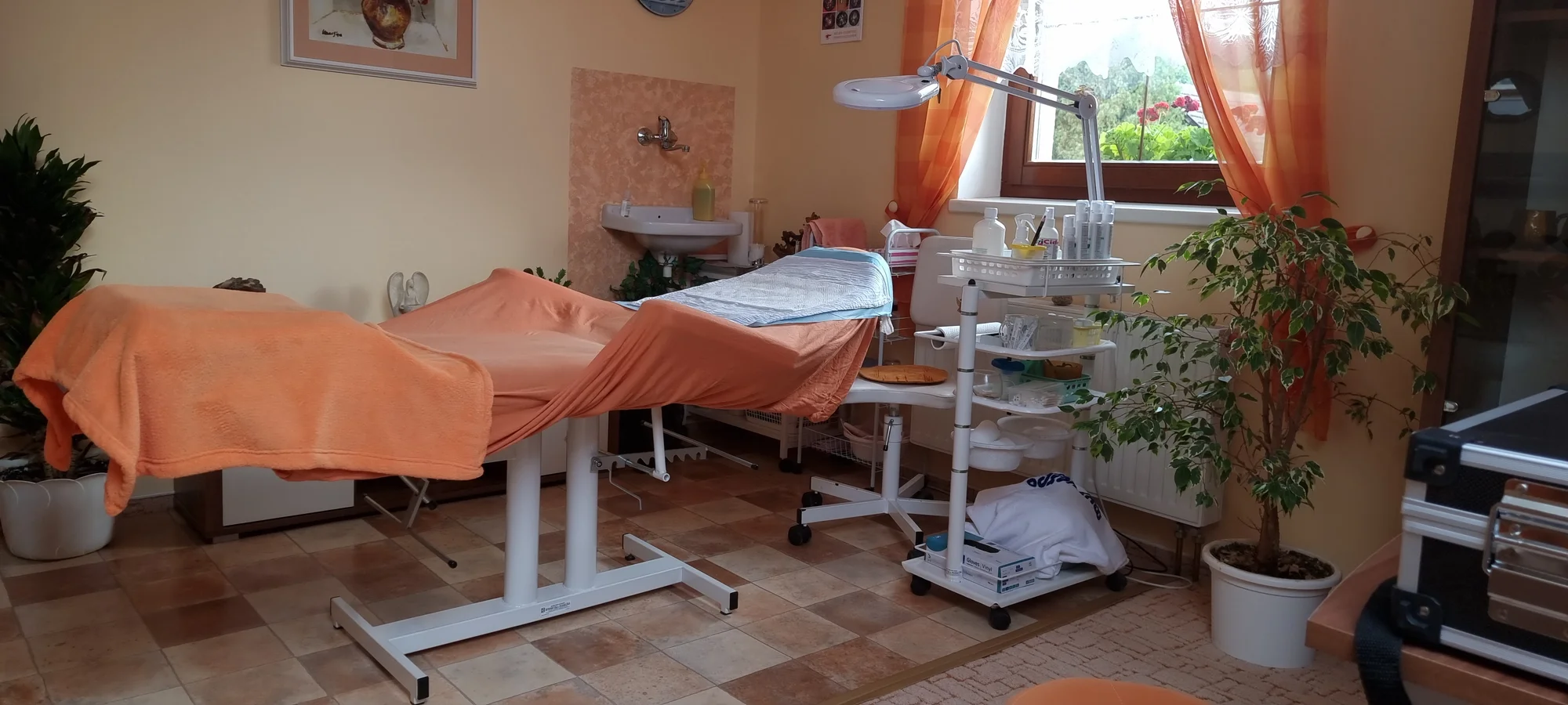 Kosmetické ošetření pleti: hloubkové čištění, masáž obličeje i bioprotonová lampa