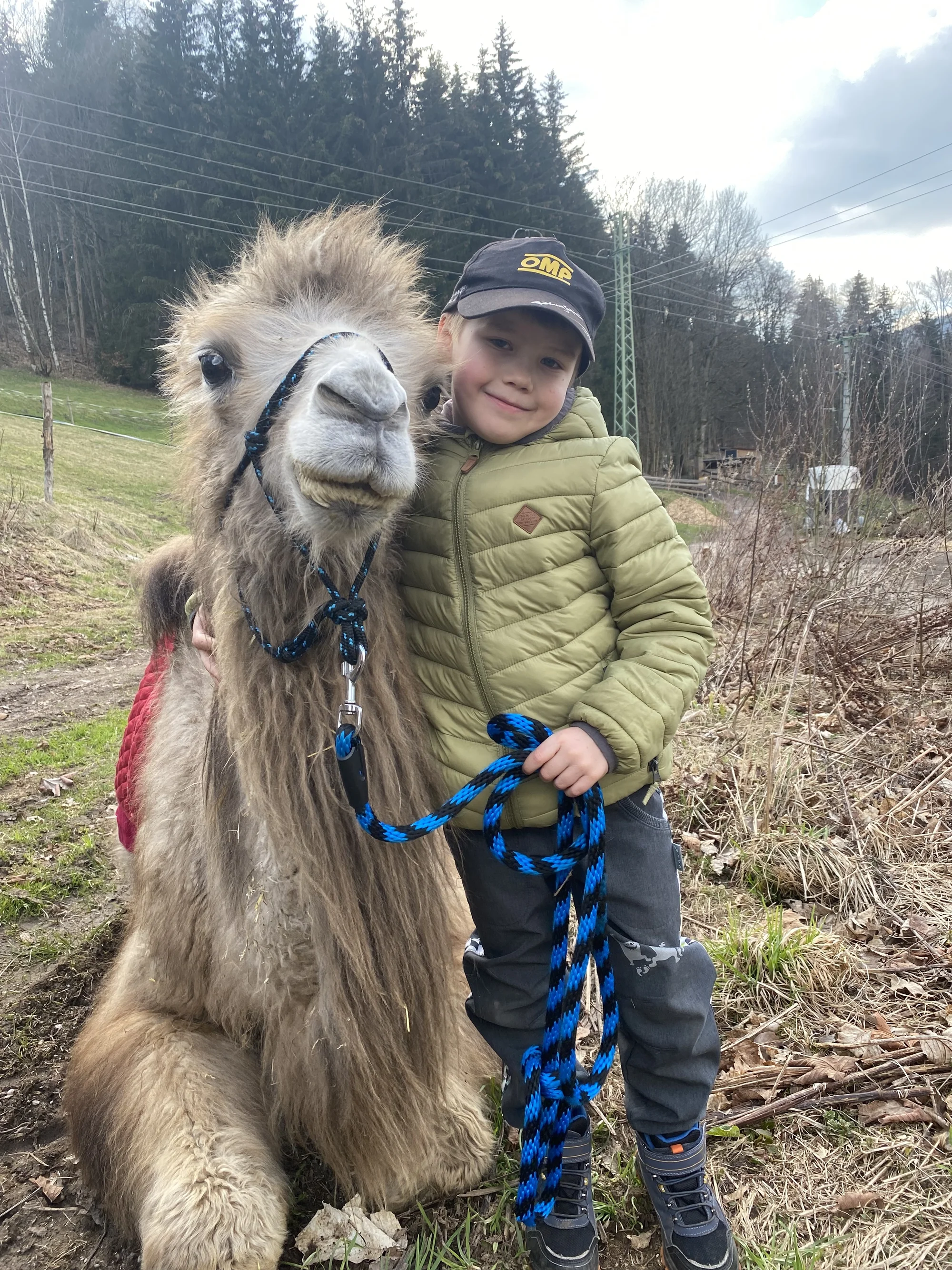 Cameltreking: procházka s velbloudem pro 2 osoby, okruh na 1,5 či 3,5 km