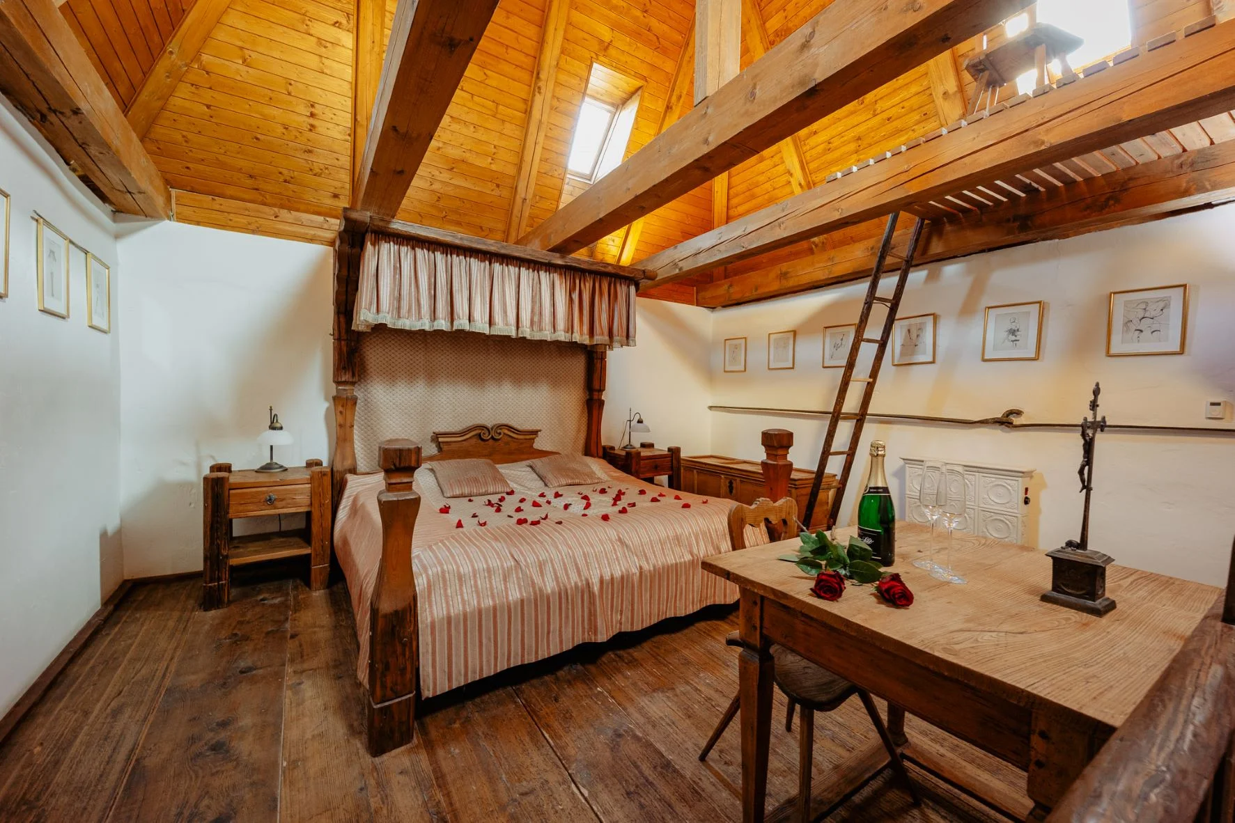 Romantický pobyt ve staré vodárenské věži: absolutní romantika a kouzelné prostředí jen pro vás dva