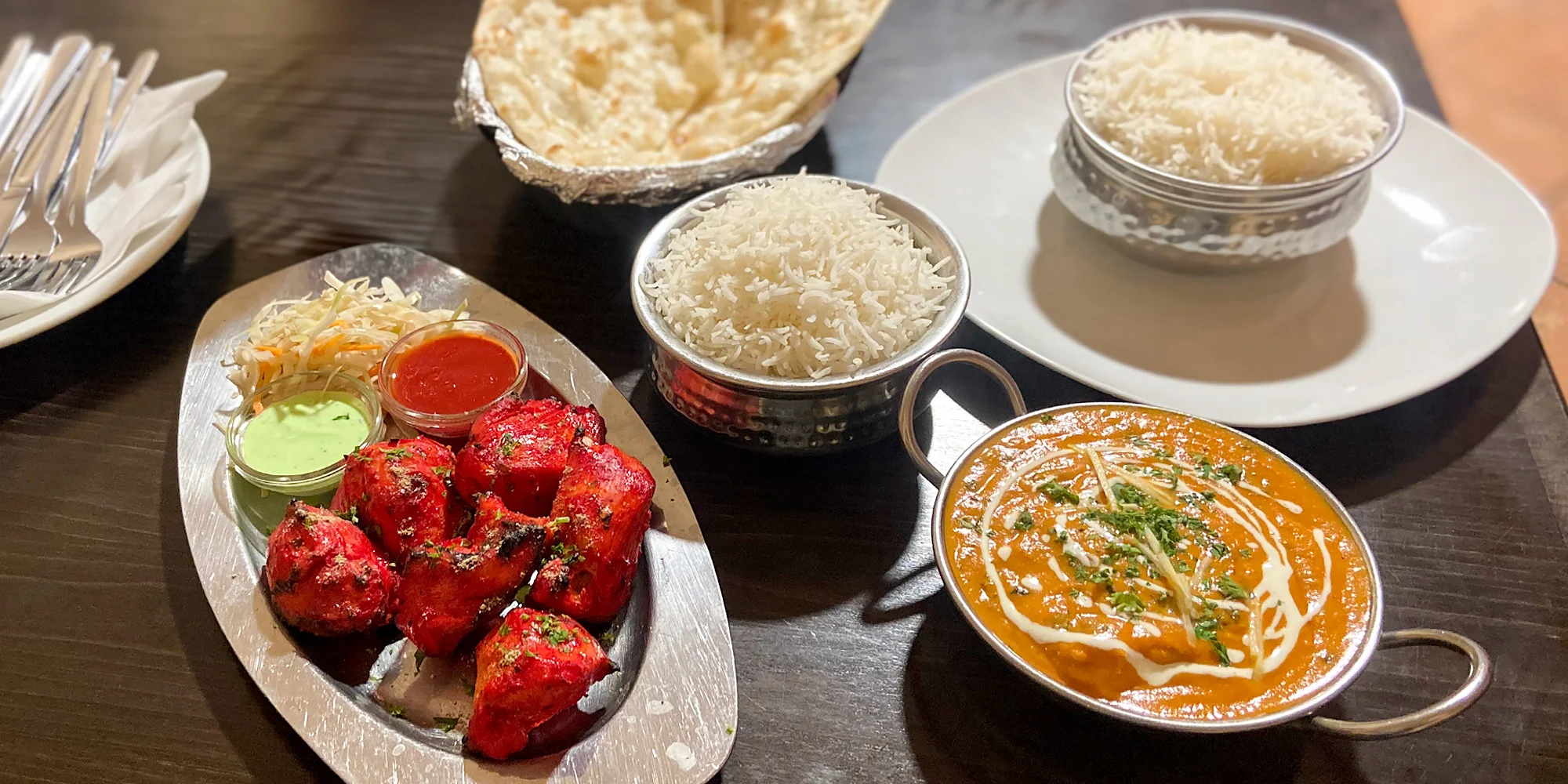 Indická restaurace Kathmandu: voucher na jídlo v hodnotě 250–1000 Kč